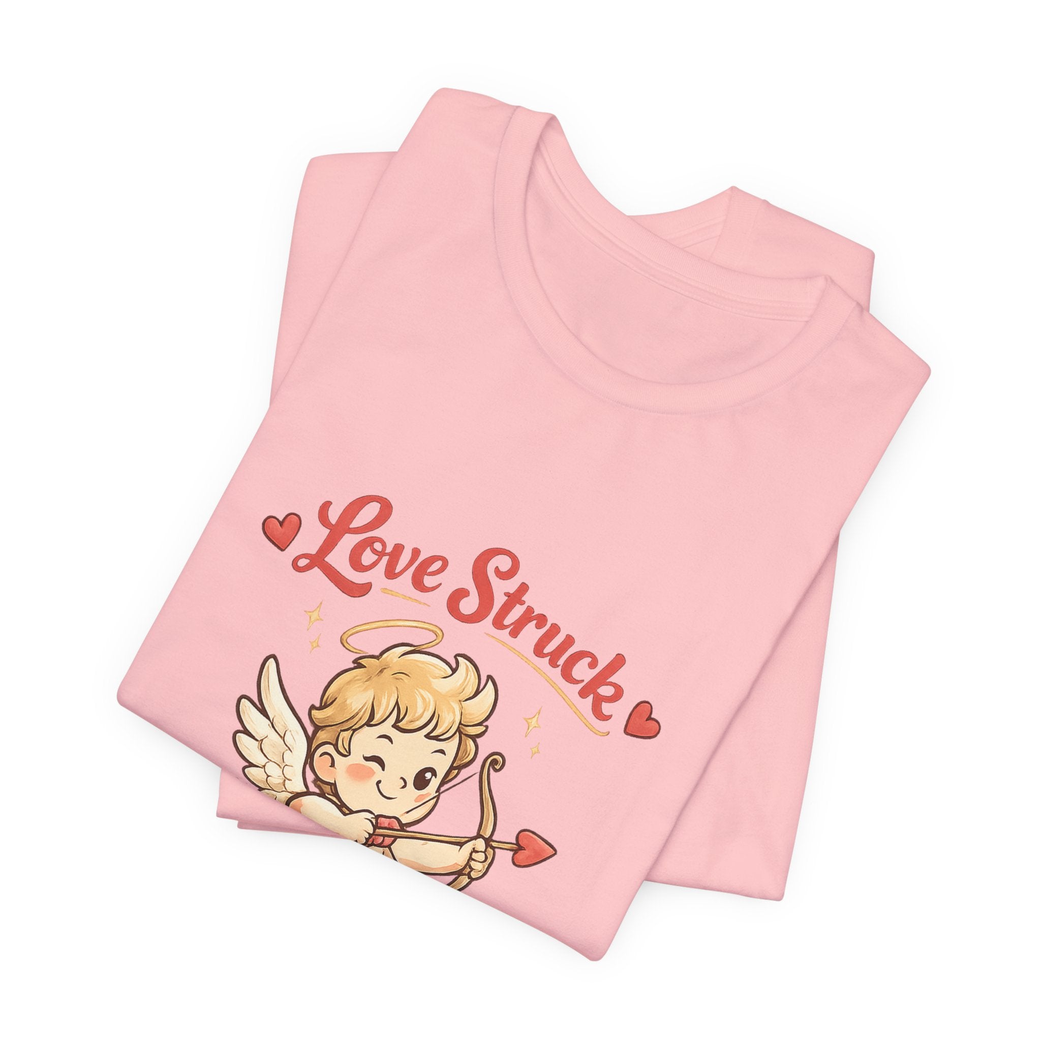 Cupid 'Love Struck' Tee — Cute Vintage Cupid Valentine T-Shirt