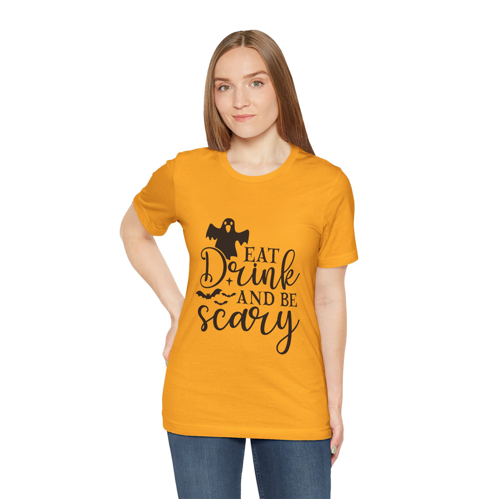 Eat, Drink and Be Scary Halloween T-Shirt