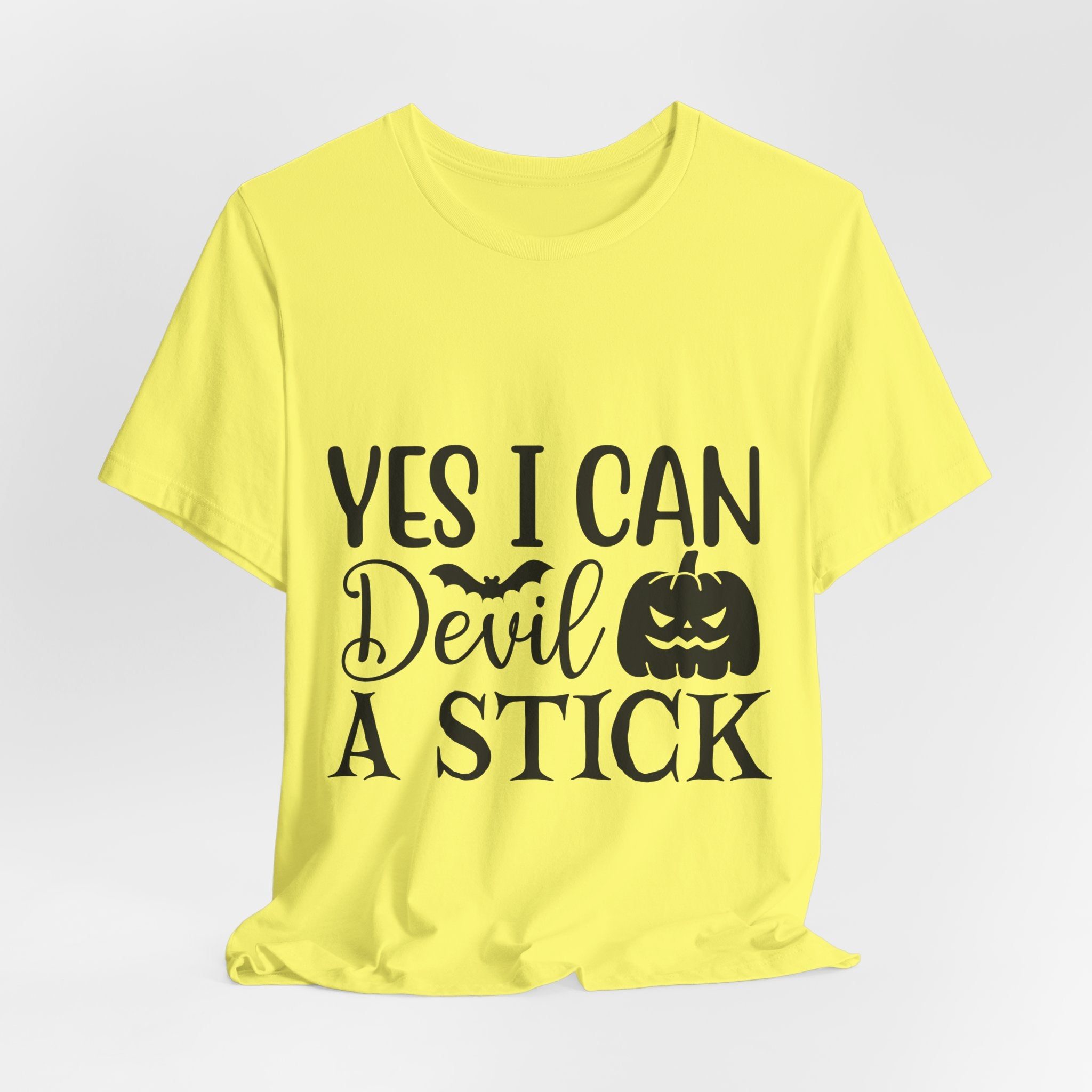 Yes I Can Devil A Stick Halloween T-Shirt
