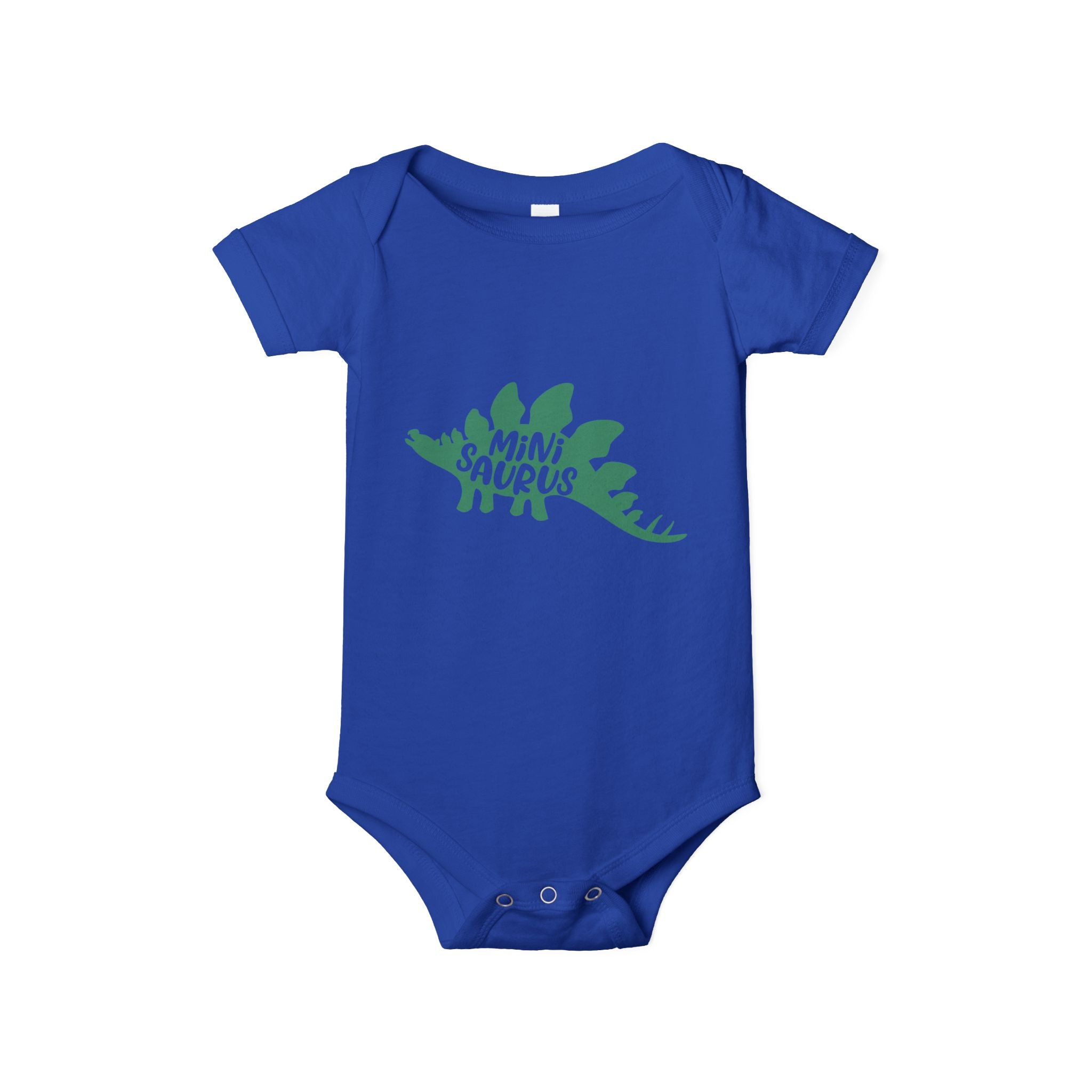 Mini Saurus Baby Onesie – Cute Dinosaur Infant Bodysuit