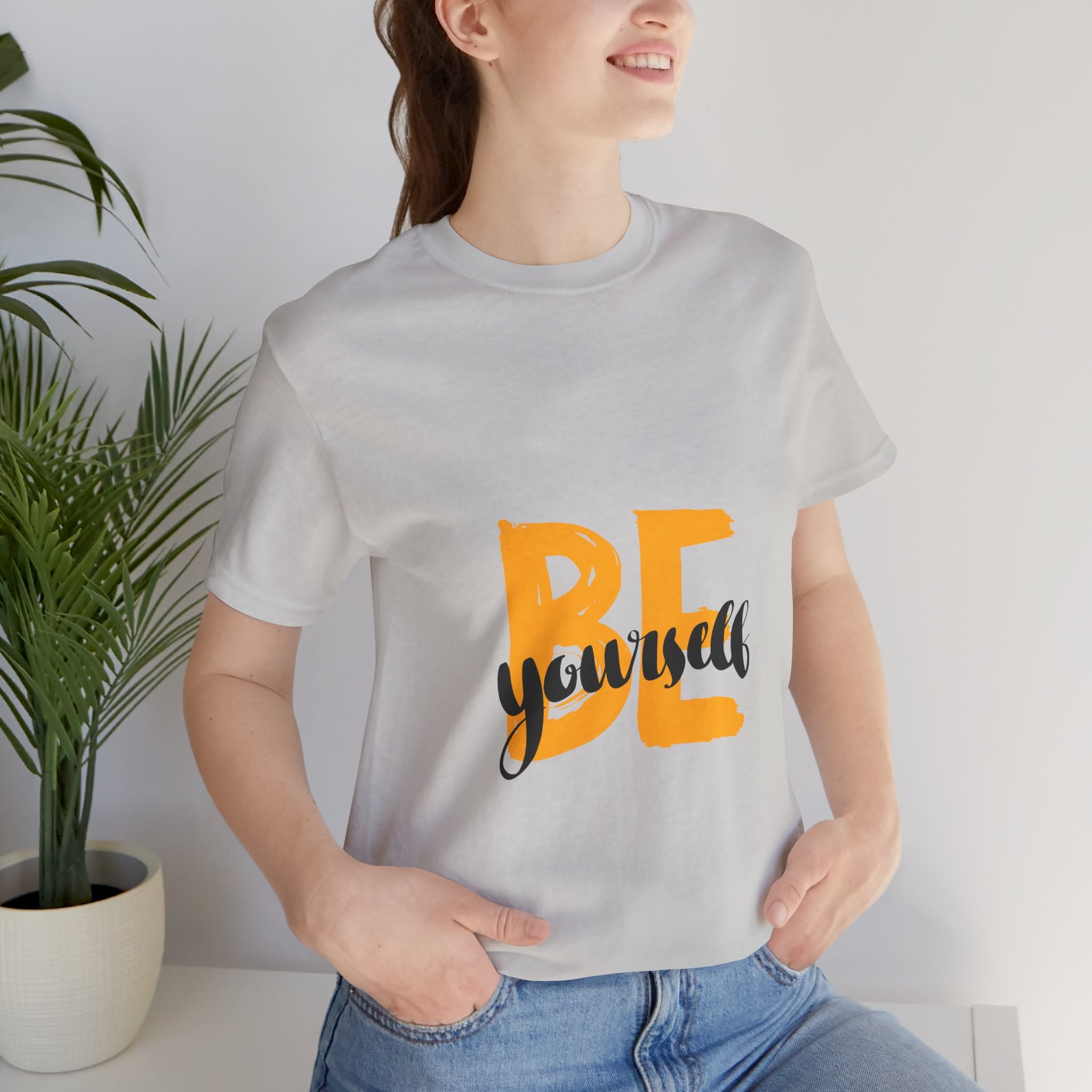 Be Yourself Graphic Tee - Inspirational Casual T-Shirt