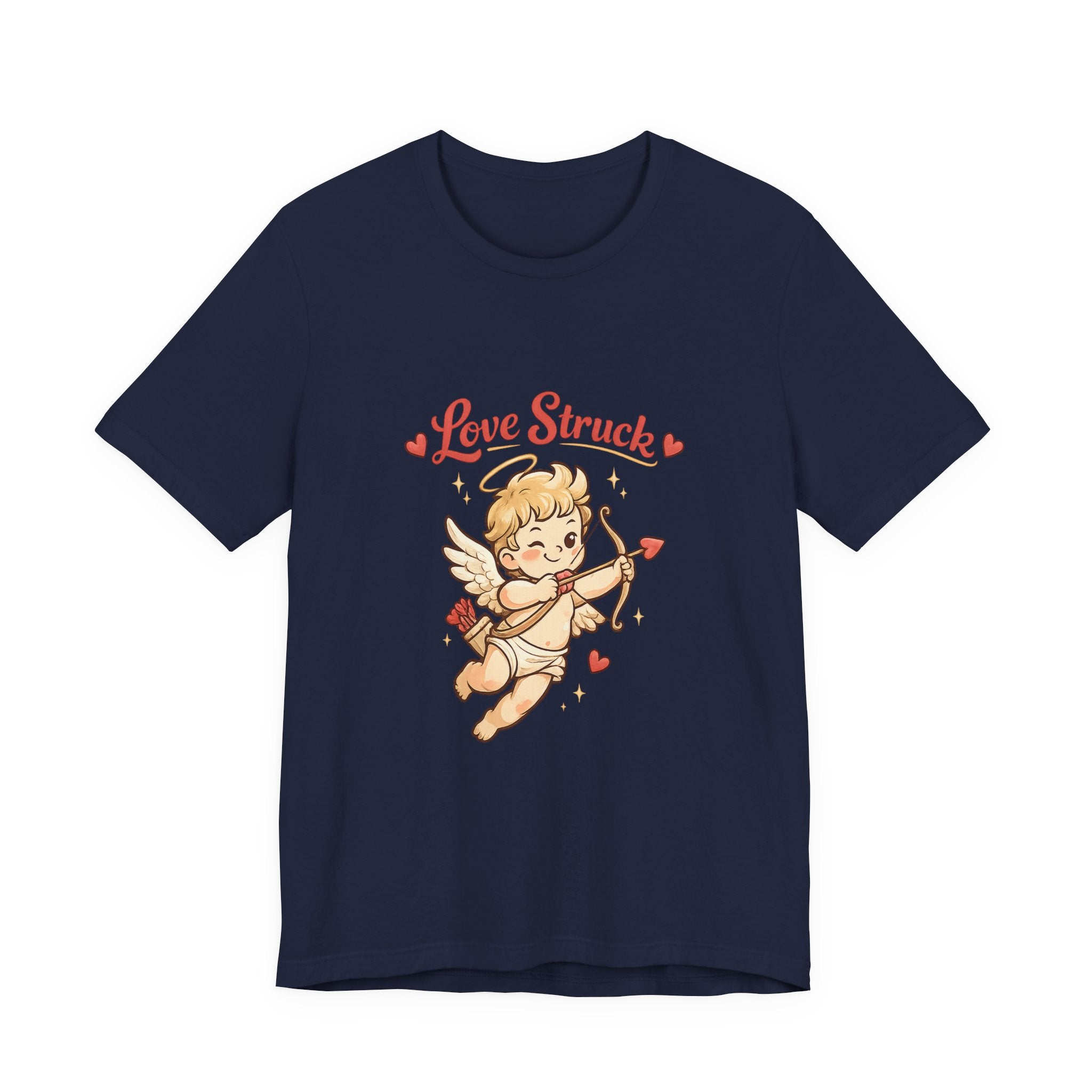Cupid 'Love Struck' Tee — Cute Vintage Cupid Valentine T-Shirt