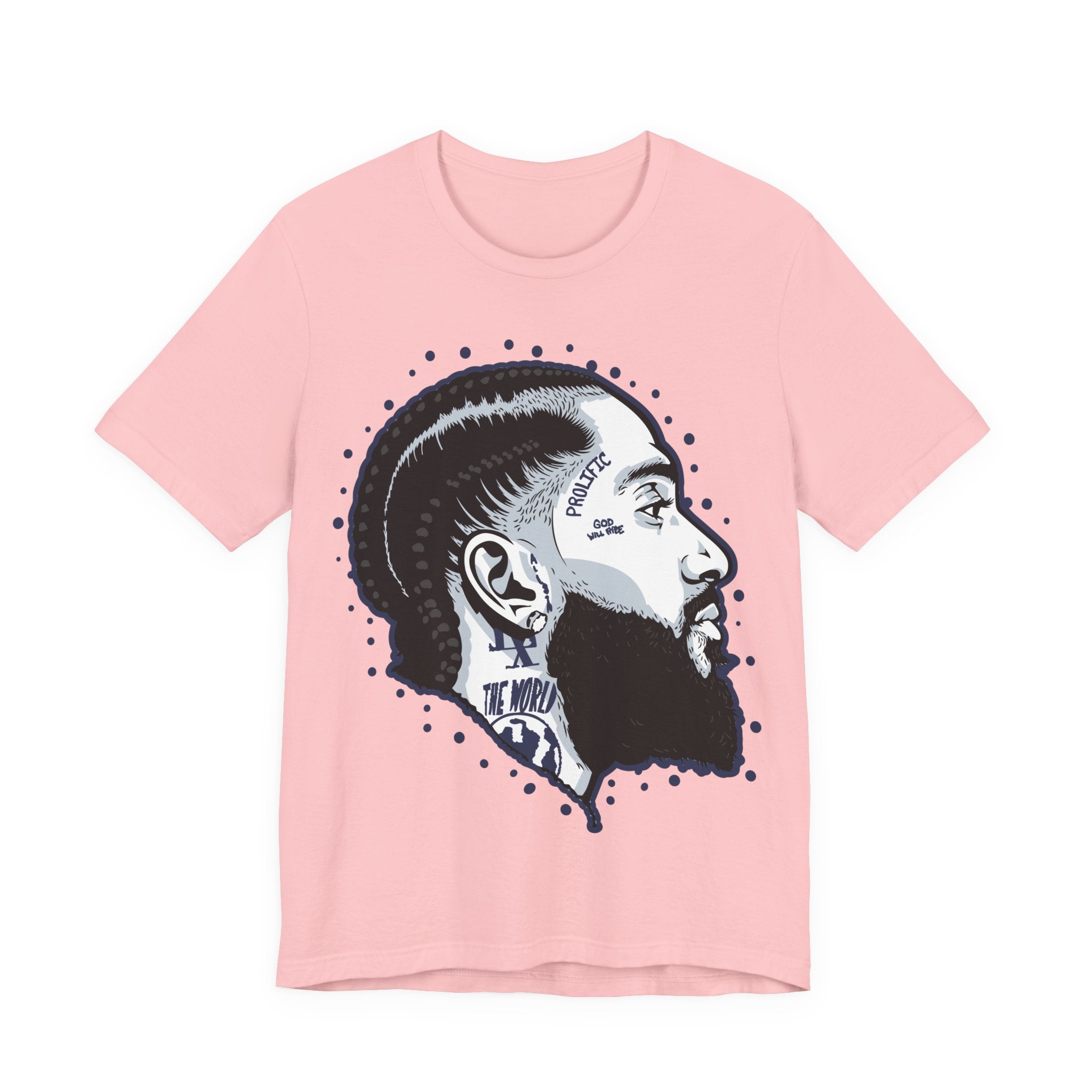 Graphic Tee — Black Profile Portrait Illustration T-Shirt