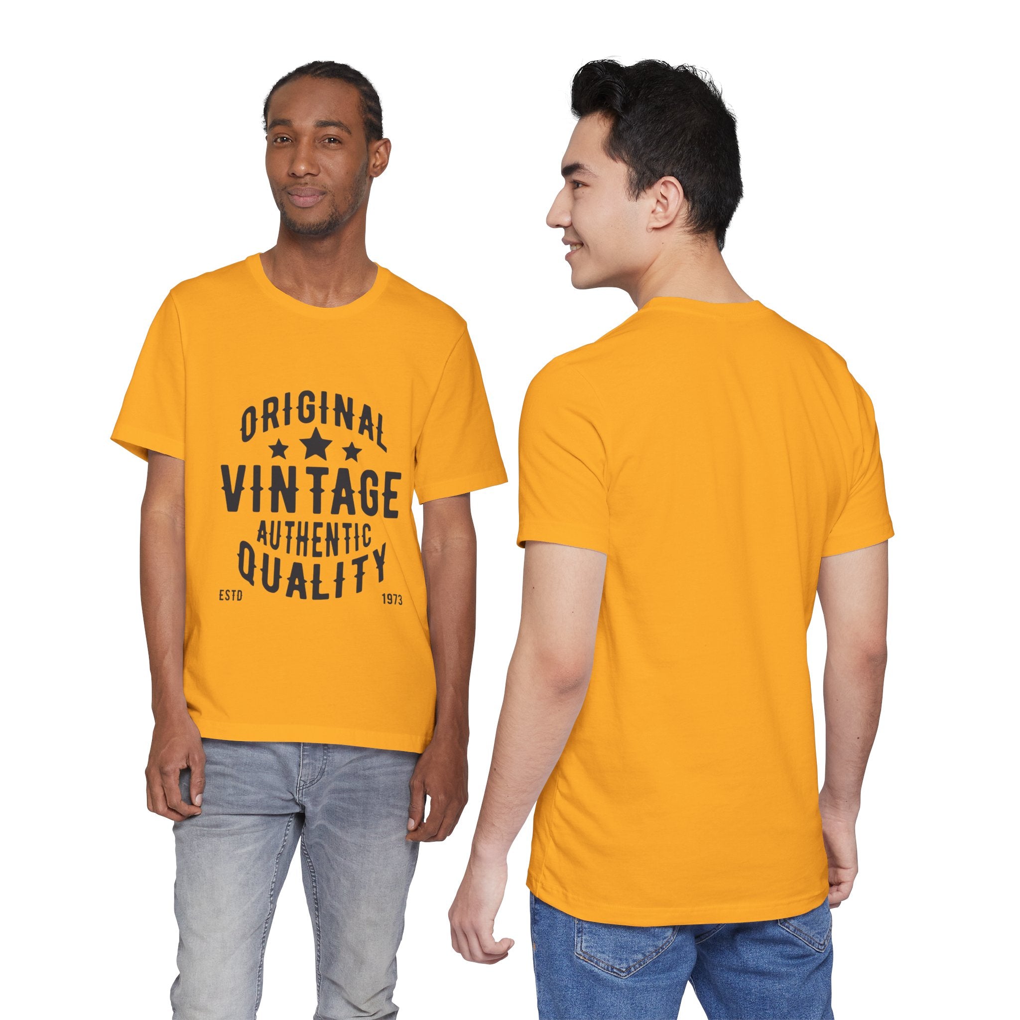 Vintage Graphic Tee – "Original Vintage Authentic Quality" Short Sleeve Shirt