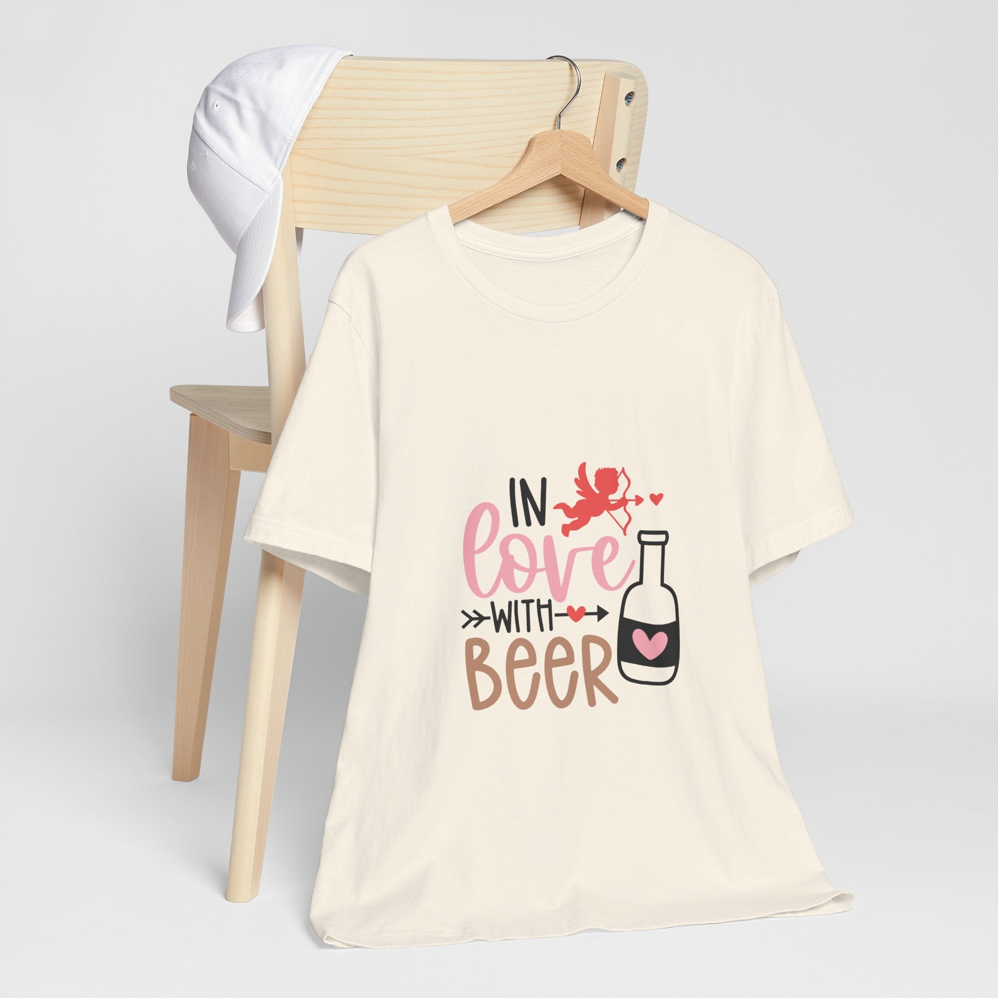 In Love With Beer T-Shirt — Funny Valentine’s Day Beer Tee