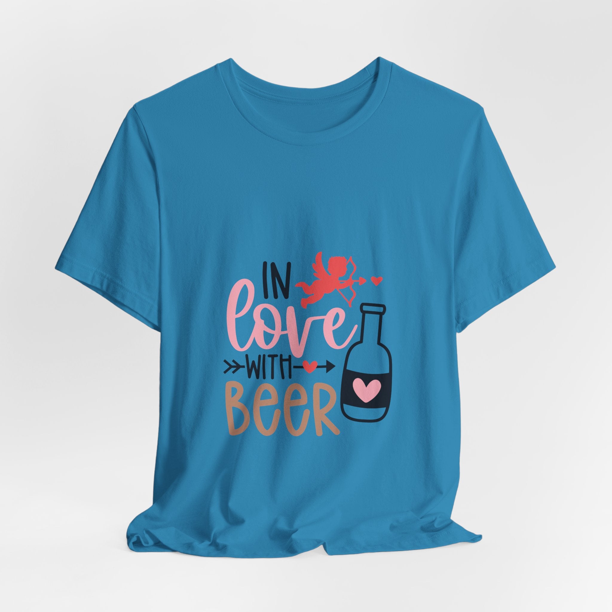 In Love With Beer T-Shirt — Funny Valentine’s Day Beer Tee