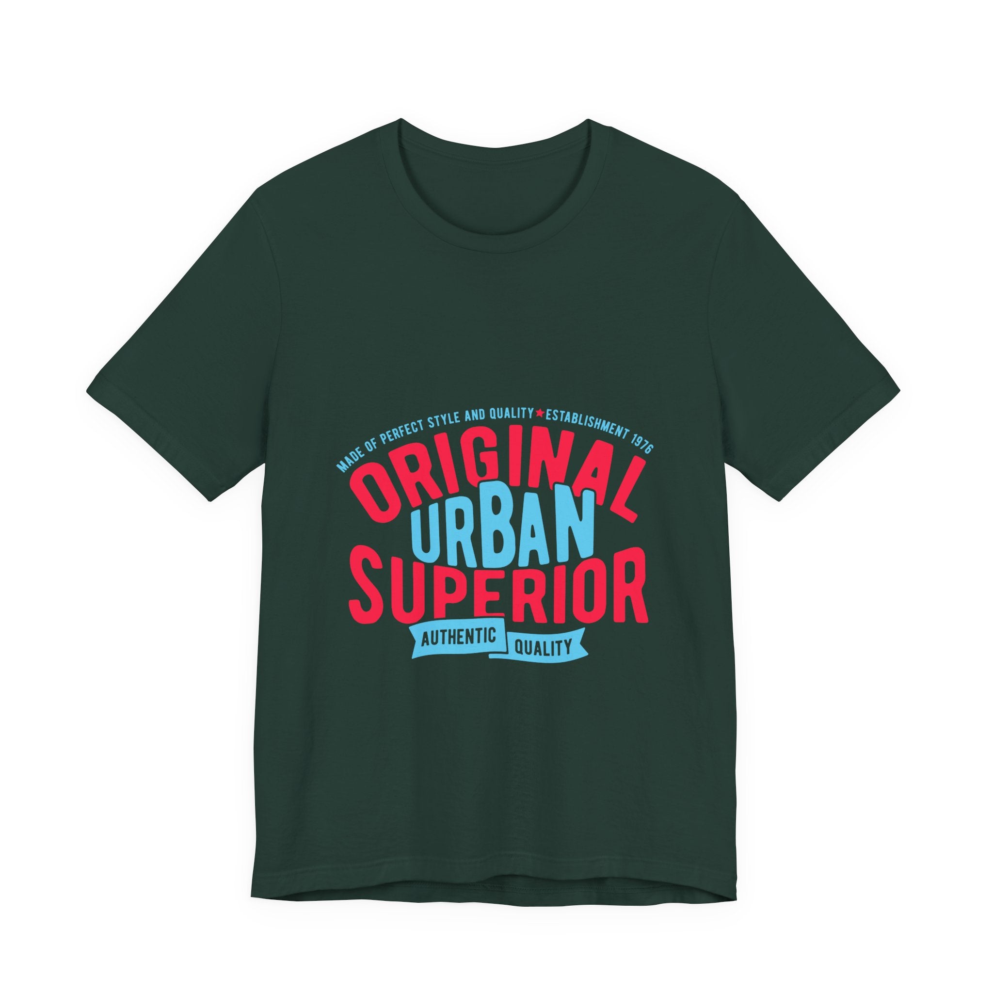 Original Urban Superior Graphic Tee — Authentic Quality Retro Streetwear