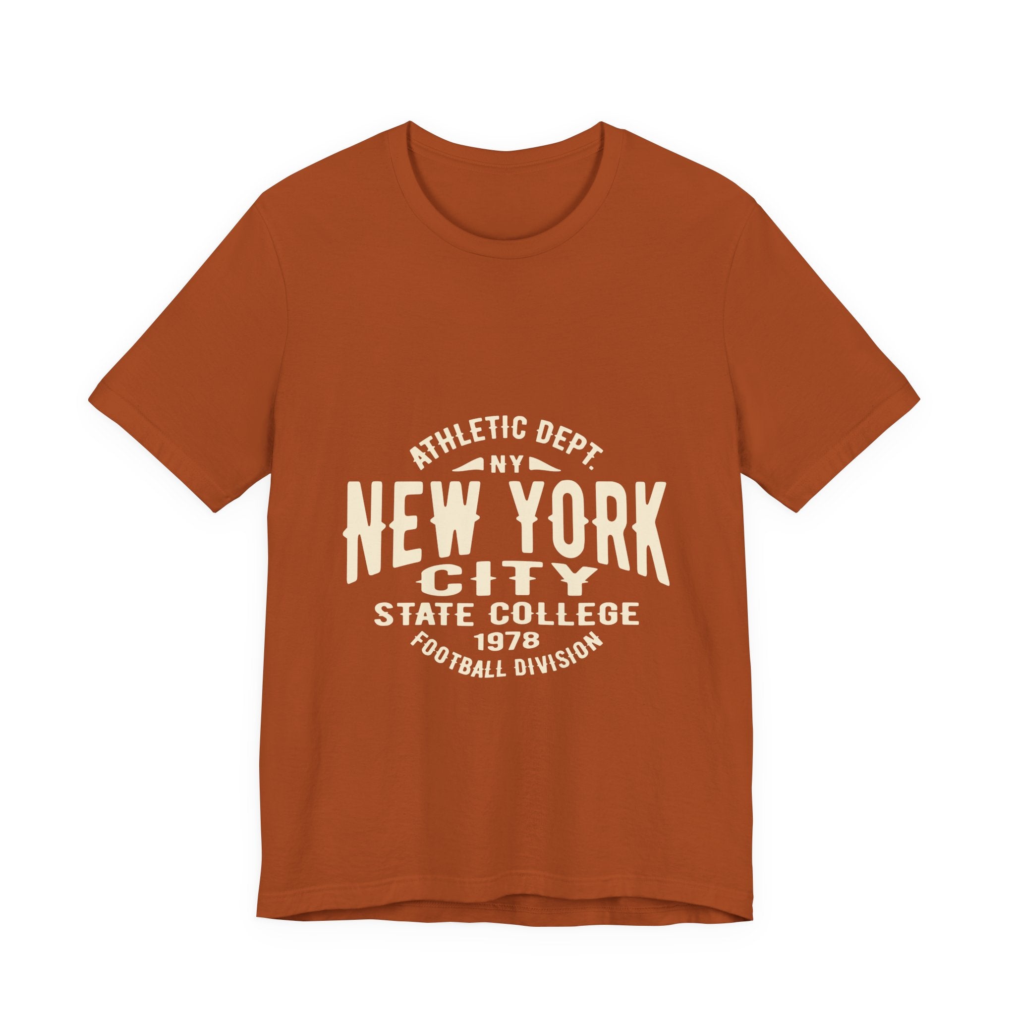 New York City State College Vintage Athletic Tee