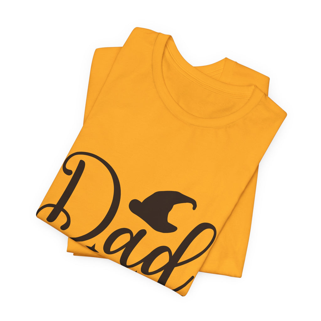 Dad Witch T-Shirt — Halloween Dad Shirt with Witch Hat Graphic