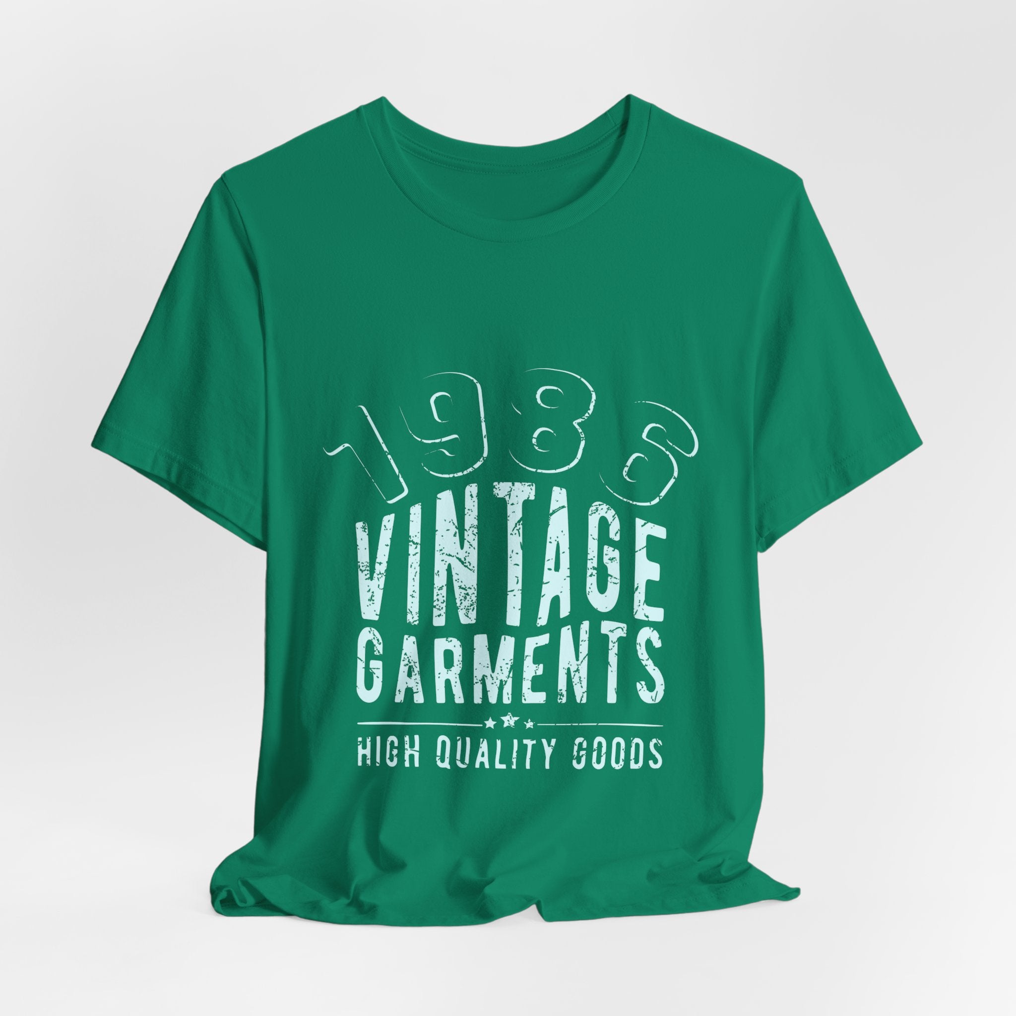 1985 Vintage Garments Tee — High Quality Goods Retro Shirt