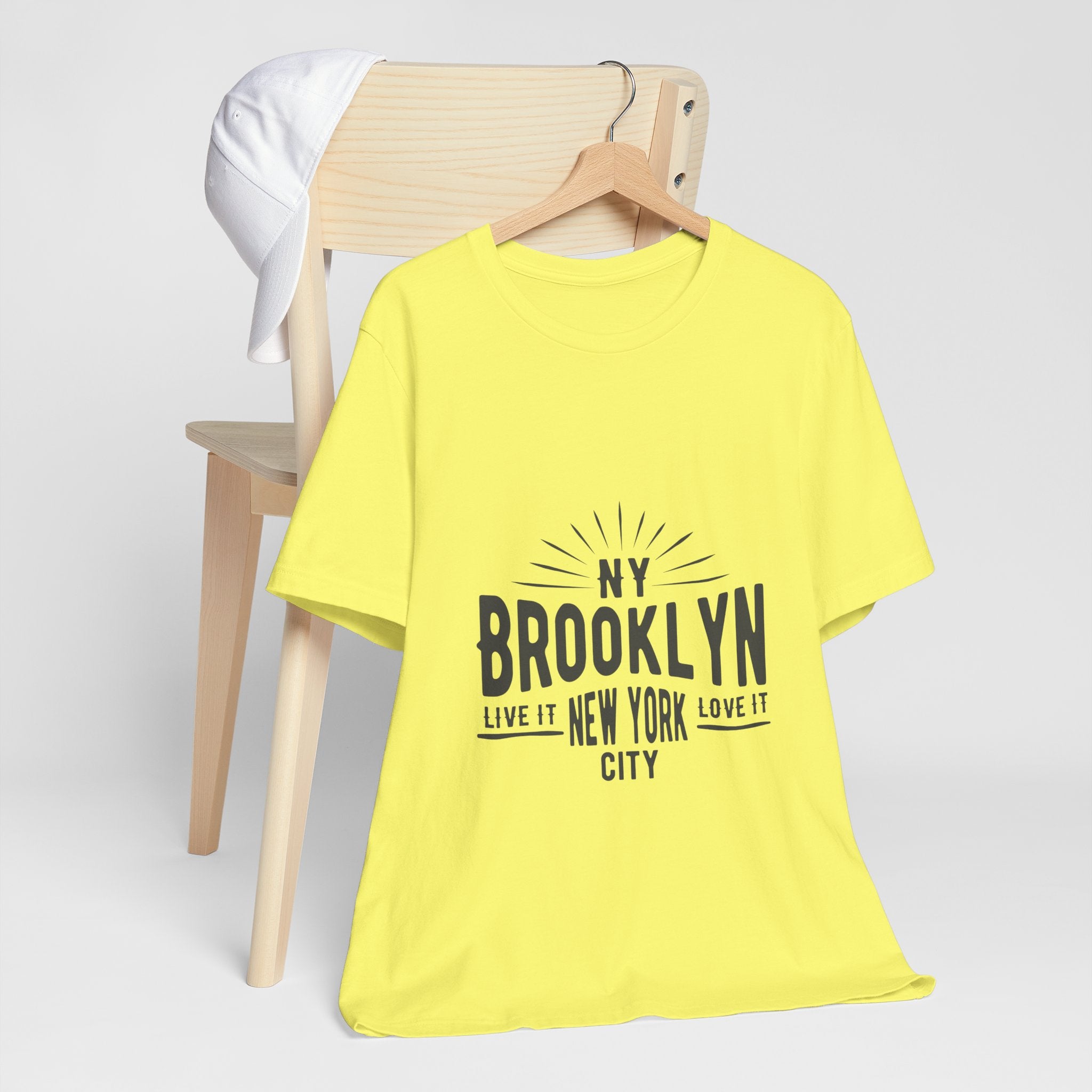 Brooklyn NY Vintage Graphic Tee — "Live It, Love It" New York City T-Shirt