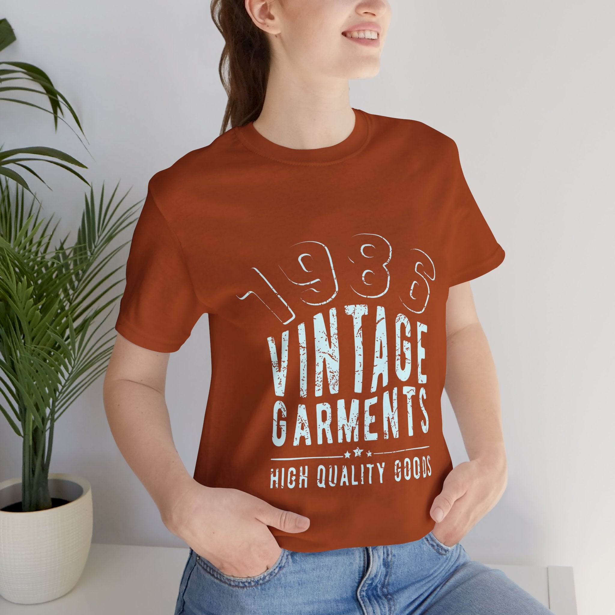 1985 Vintage Garments Tee — High Quality Goods Retro Shirt