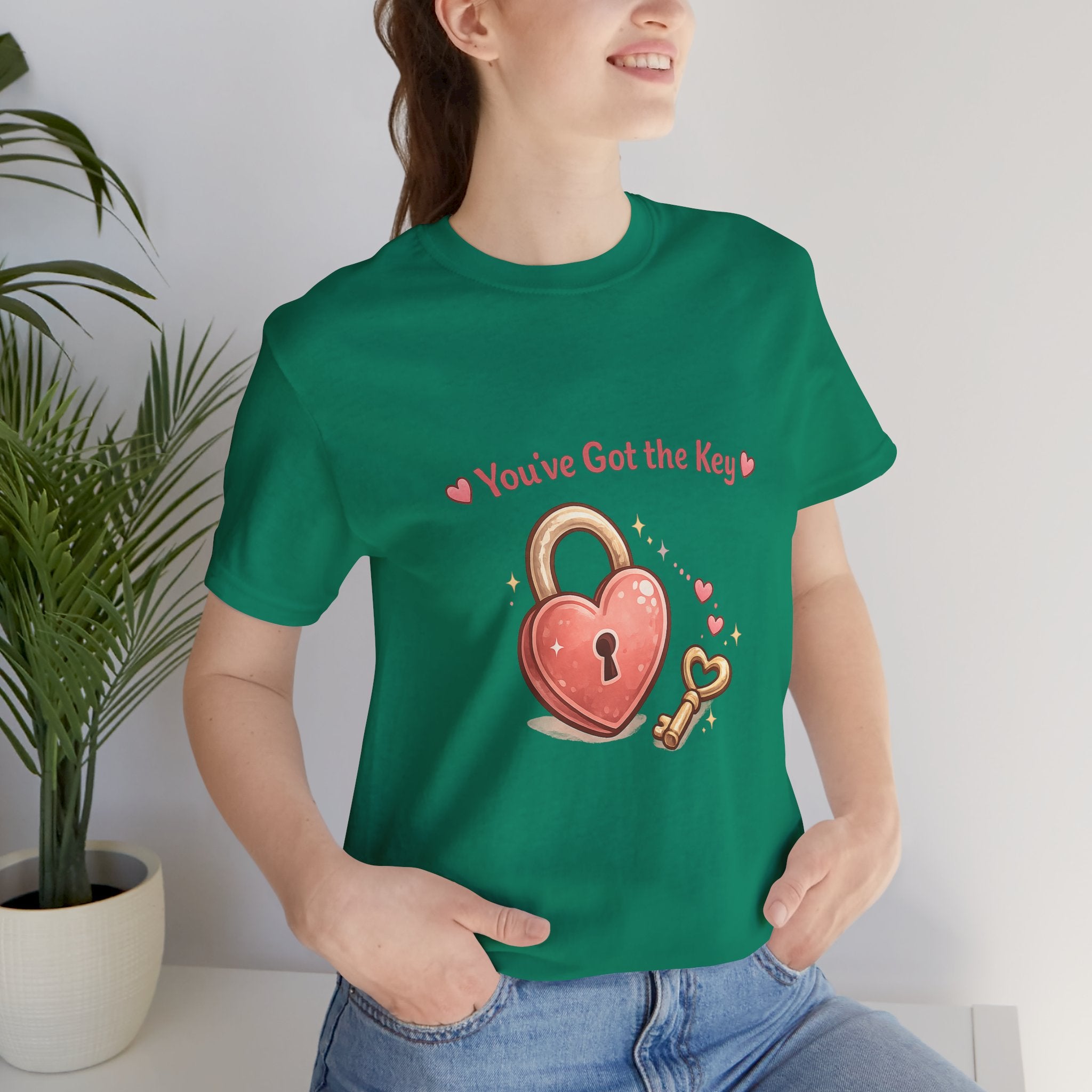 You've Got the Key Heart Lock T-Shirt