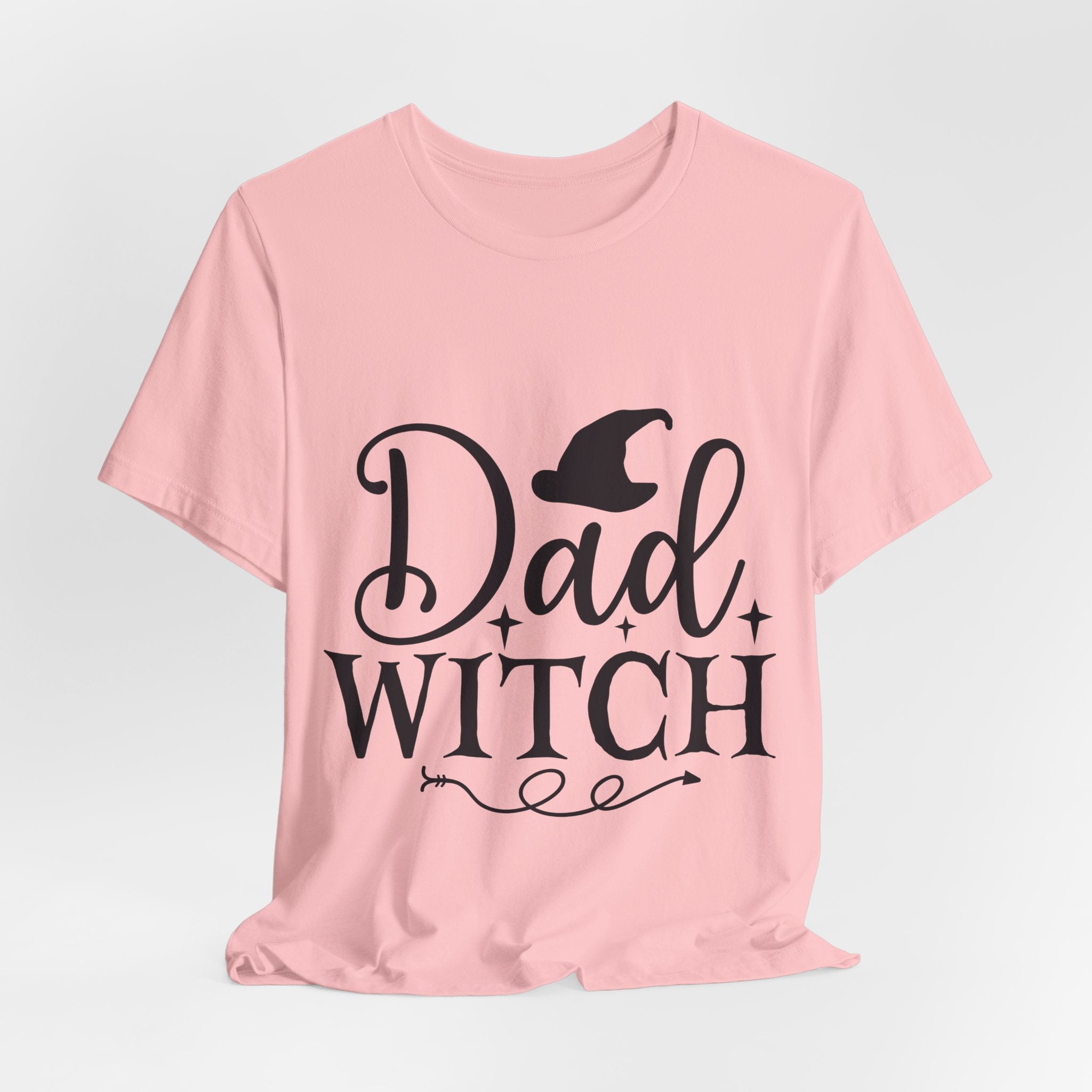Dad Witch T-Shirt — Halloween Dad Shirt with Witch Hat Graphic