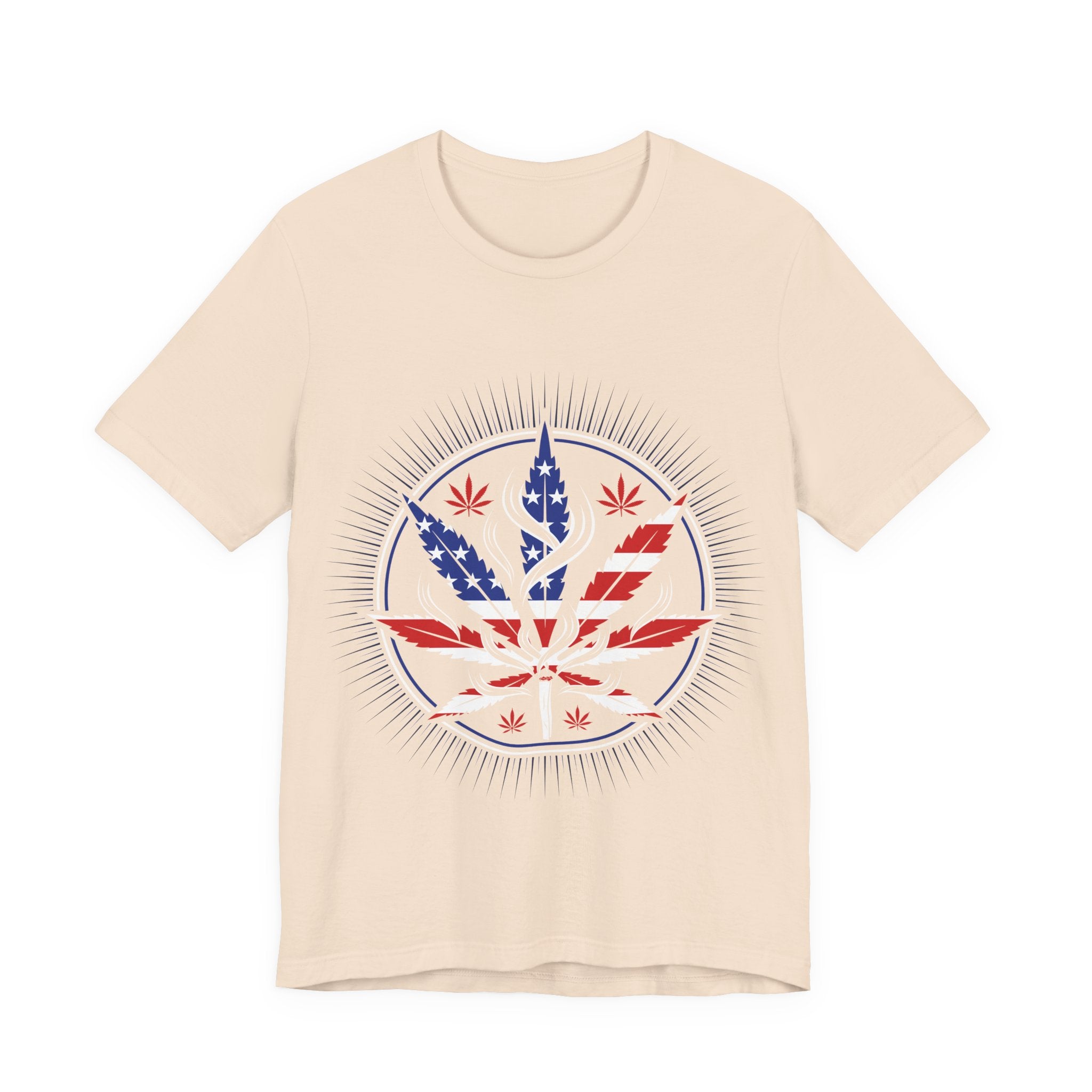 Americana Sunburst Leaf Tee