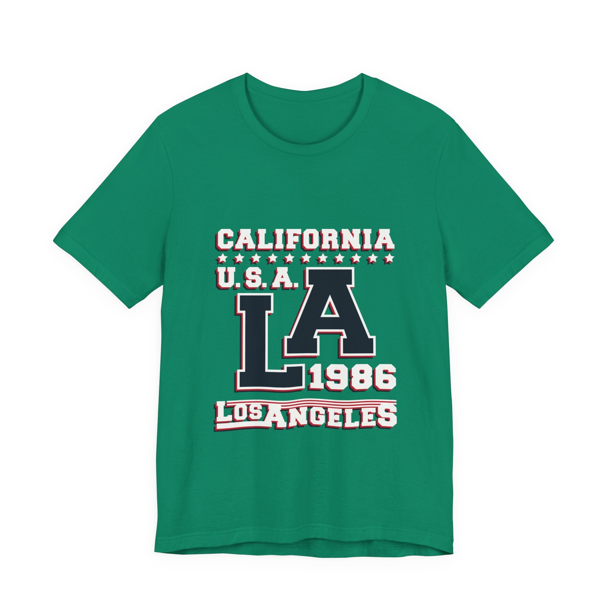 Los Angeles LA 1986 California USA Vintage College T-Shirt