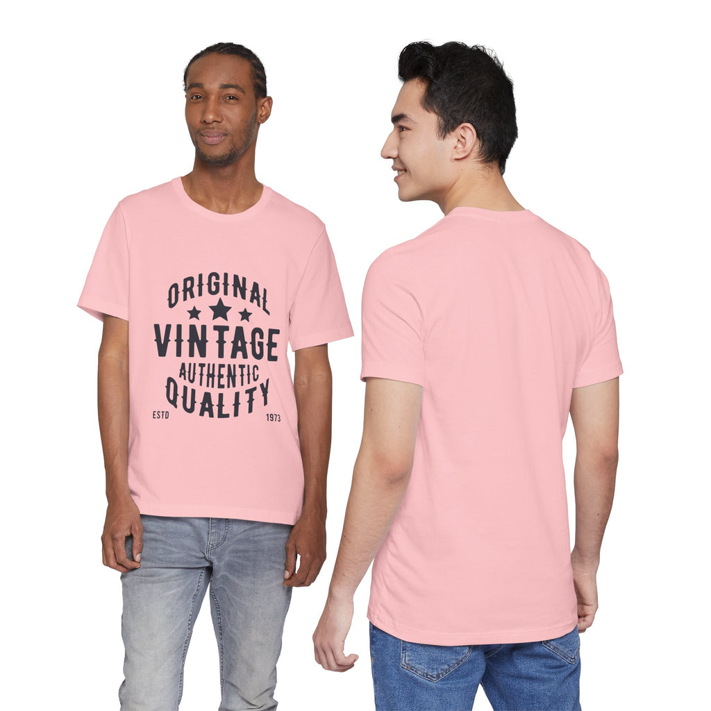 Vintage Graphic Tee – "Original Vintage Authentic Quality" Short Sleeve Shirt
