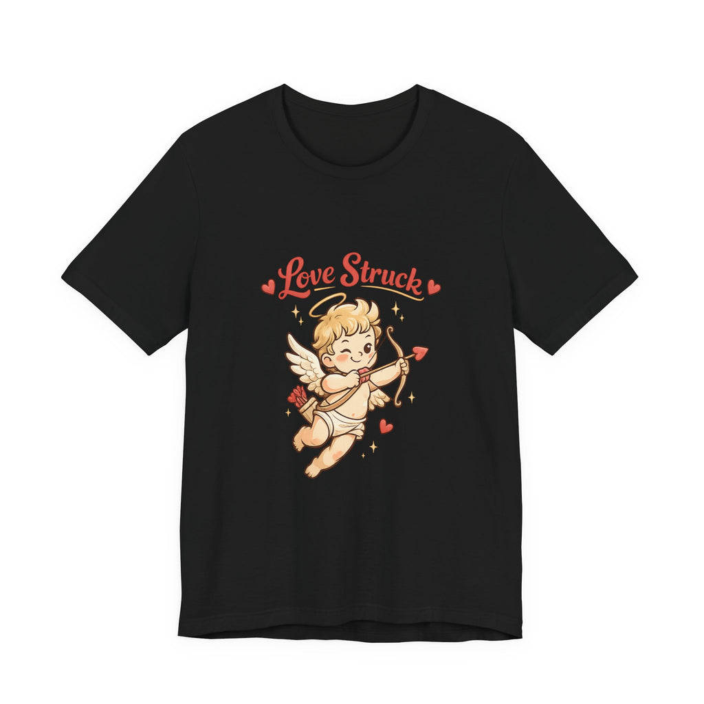 Cupid 'Love Struck' Tee — Cute Vintage Cupid Valentine T-Shirt