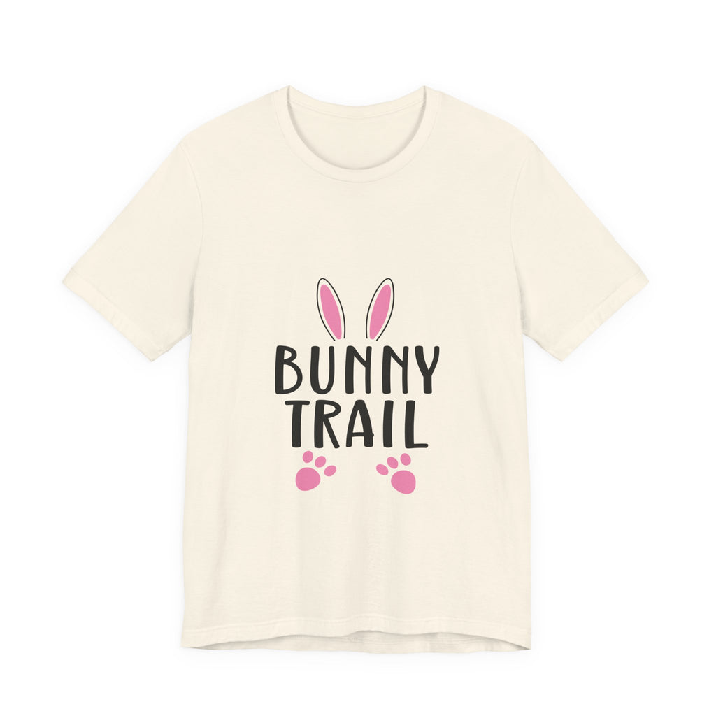 Bunny Trail T‑Shirt — Cute Easter Bunny Ears & Paws Tee