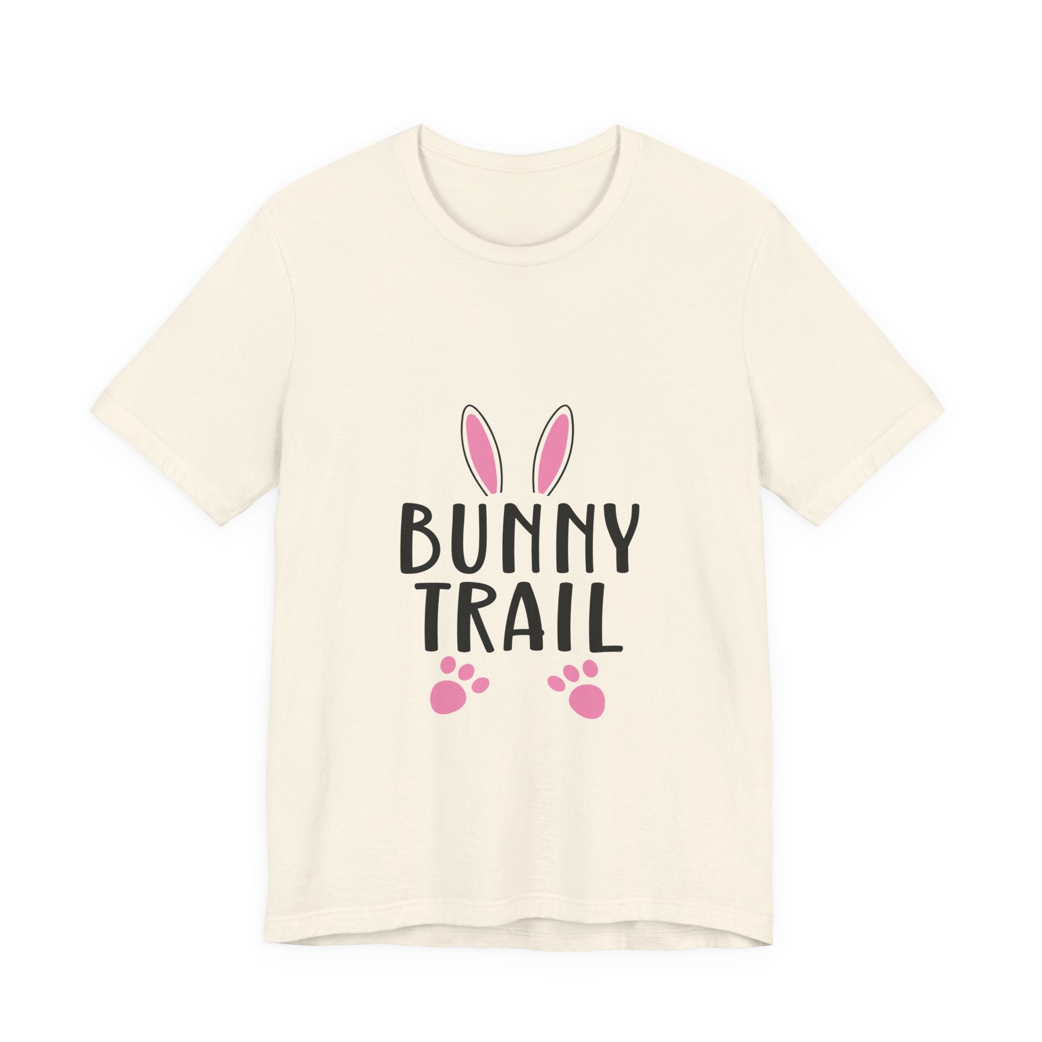 Bunny Trail T‑Shirt — Cute Easter Bunny Ears & Paws Tee