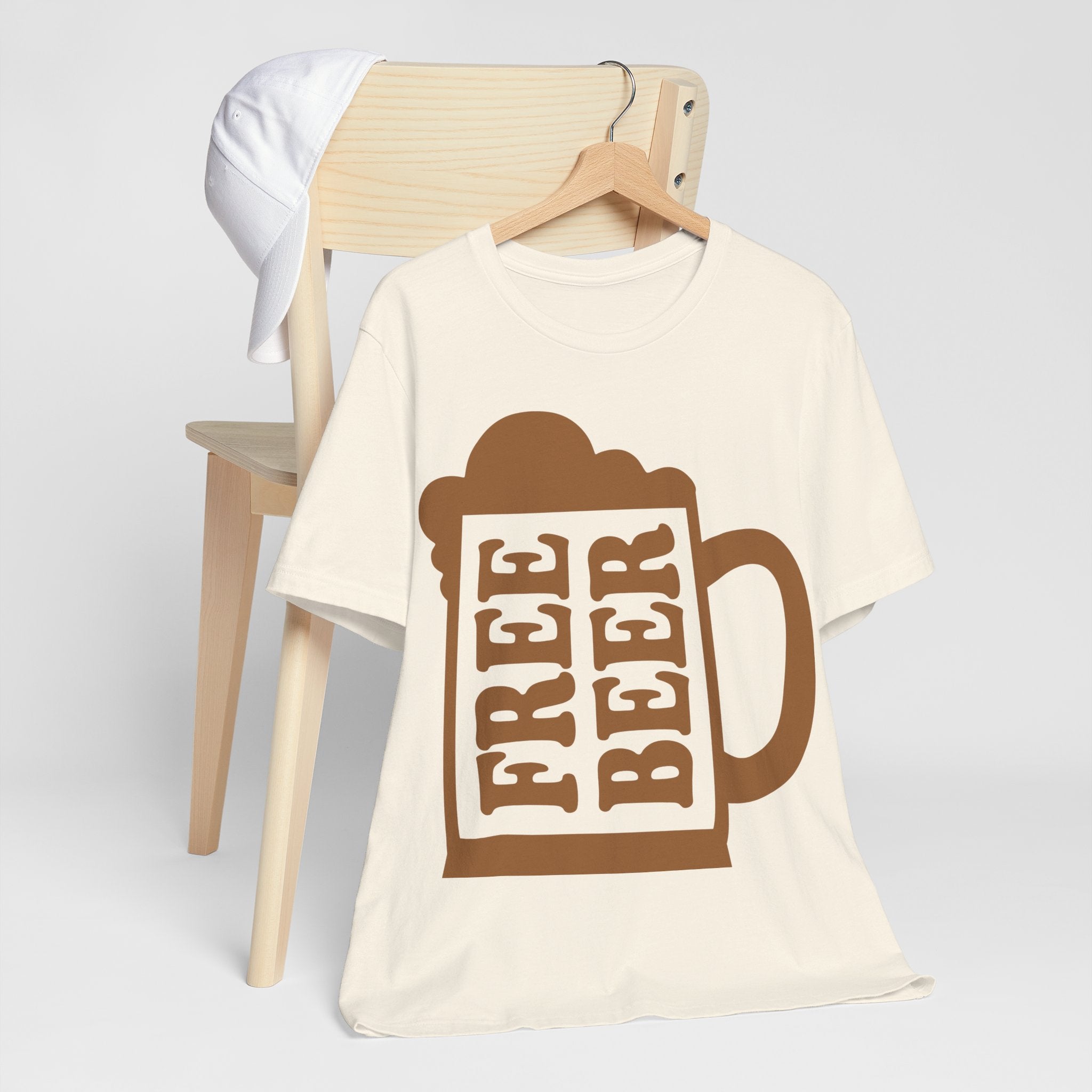 Free Beer Graphic Tee — Funny Beer Mug Shirt for Party & St. Patrick’s Day