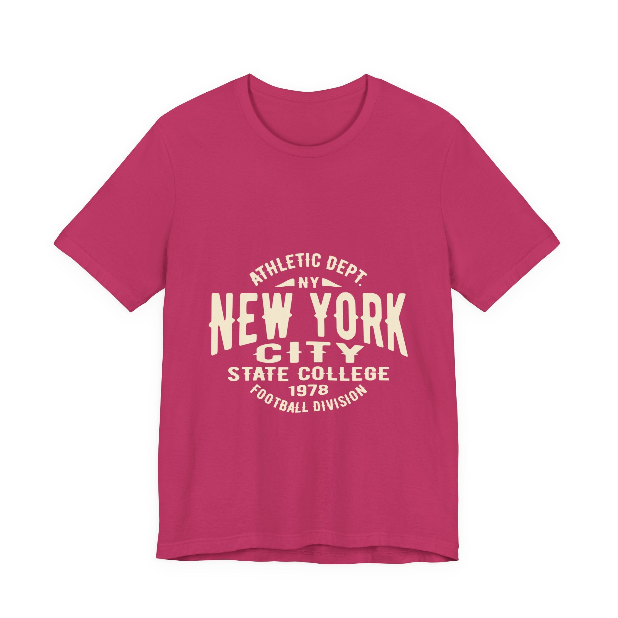 New York City State College Vintage Athletic Tee
