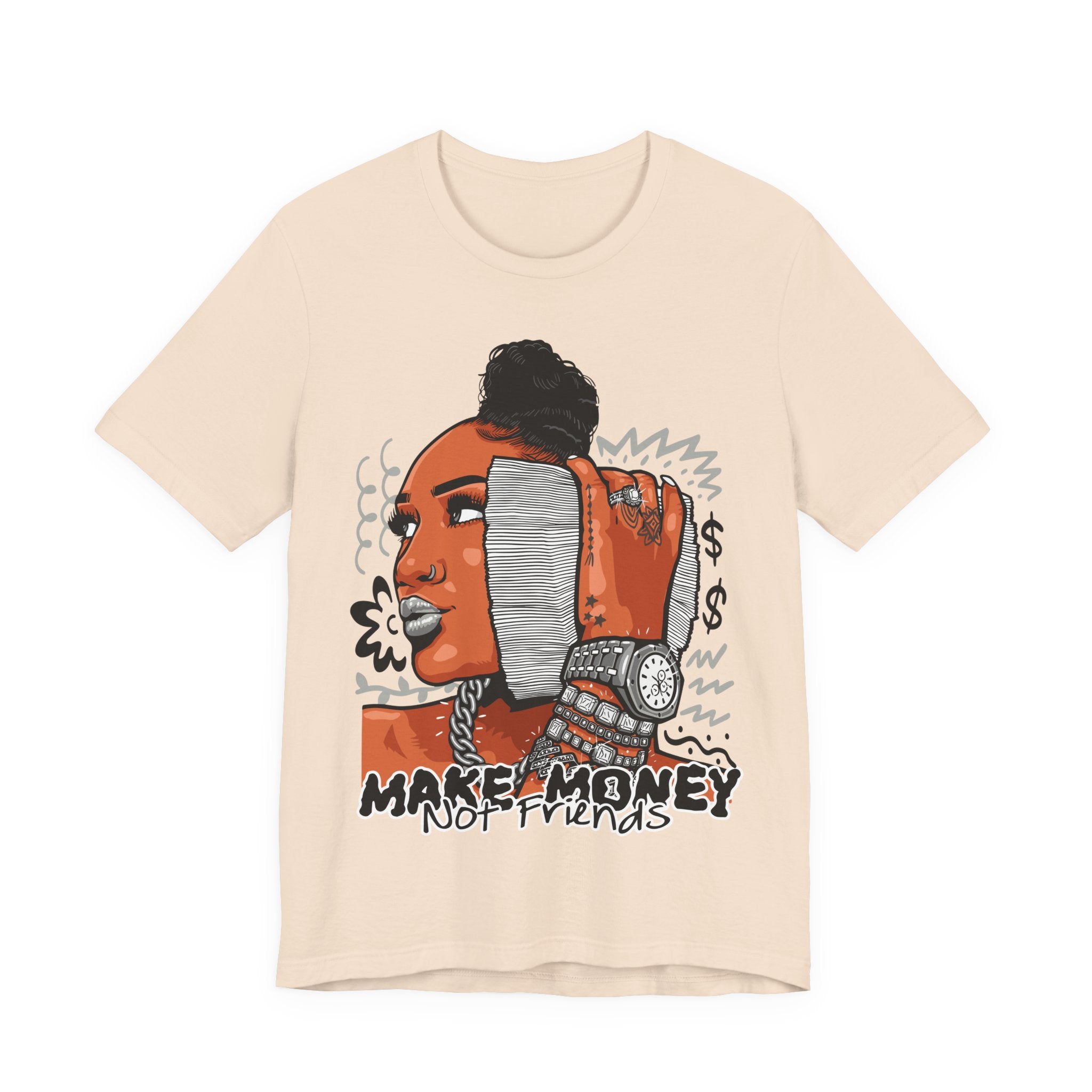 Make Money Not Friends Graphic Tee — Urban Streetwear T-Shirt
