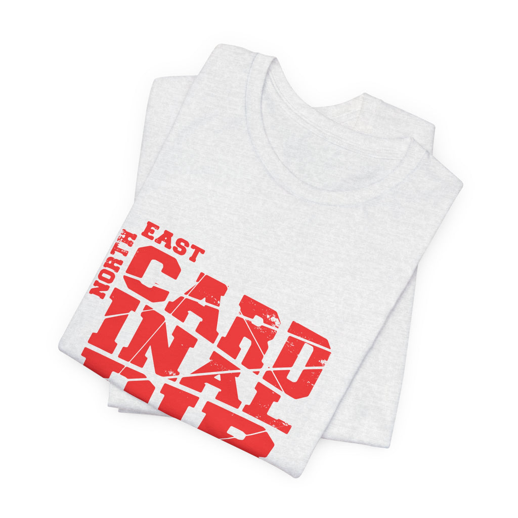 Cardinal Direction Tee — Compass Typography T‑Shirt (North East South West)