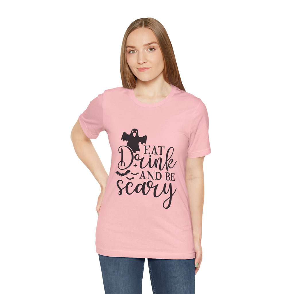 Eat, Drink and Be Scary Halloween T-Shirt