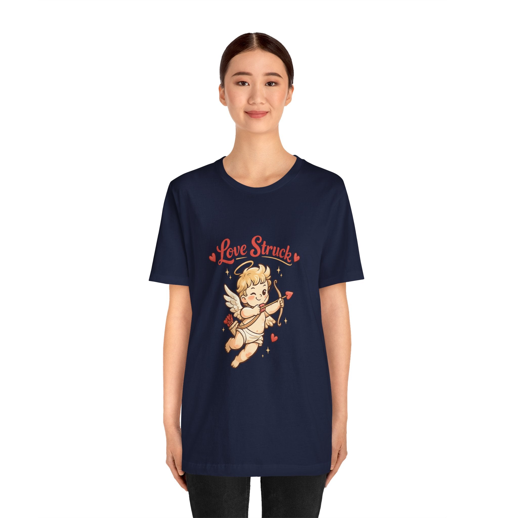 Cupid 'Love Struck' Tee — Cute Vintage Cupid Valentine T-Shirt