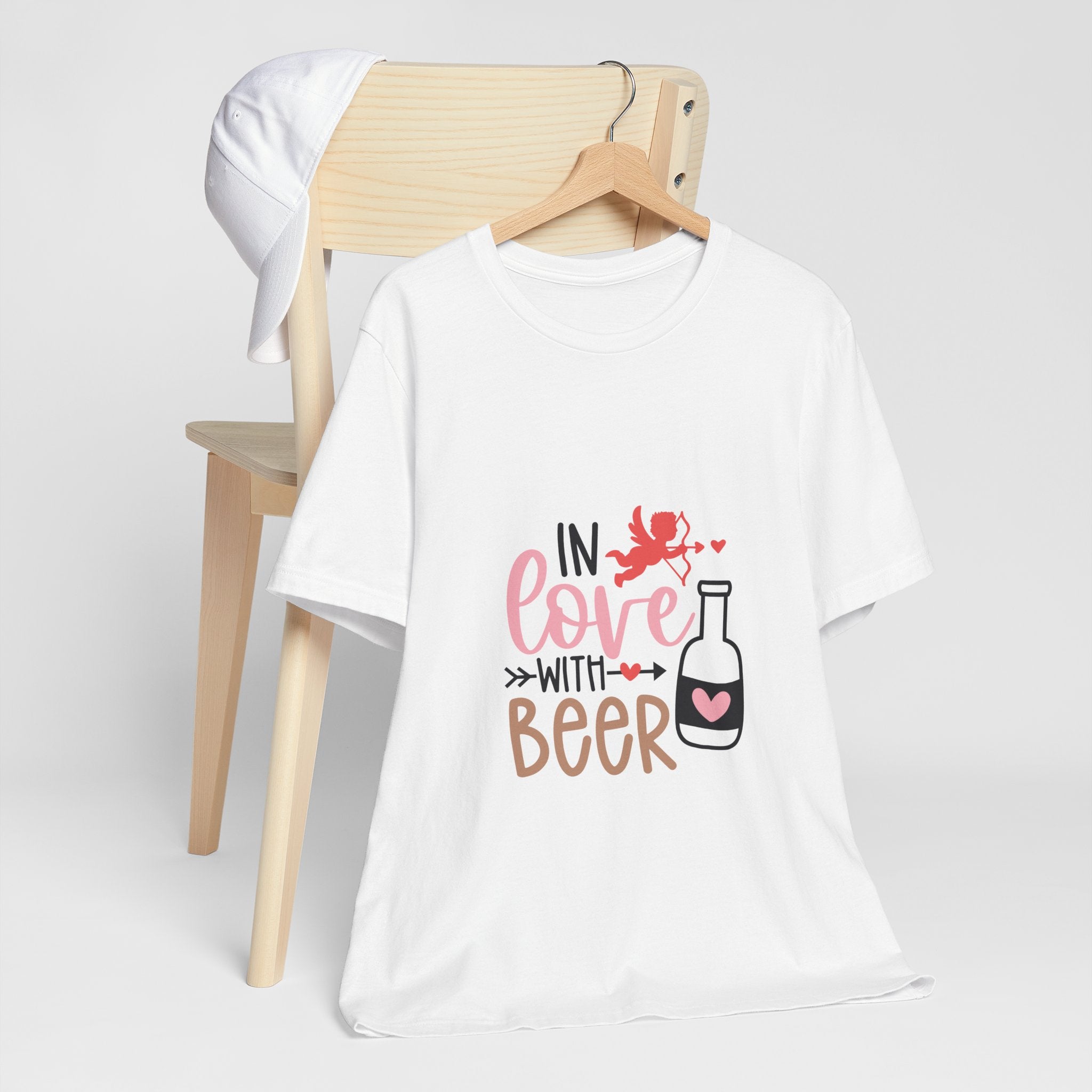 In Love With Beer T-Shirt — Funny Valentine’s Day Beer Tee