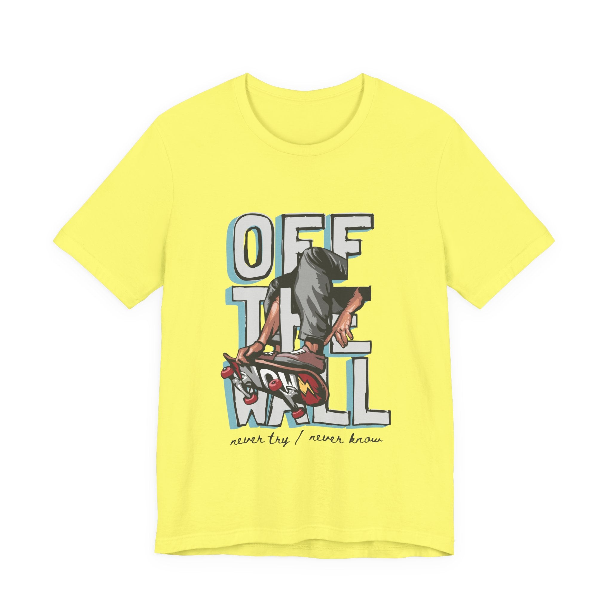 Off The Wall Skateboard T-Shirt — Retro Skate Graphic Tee