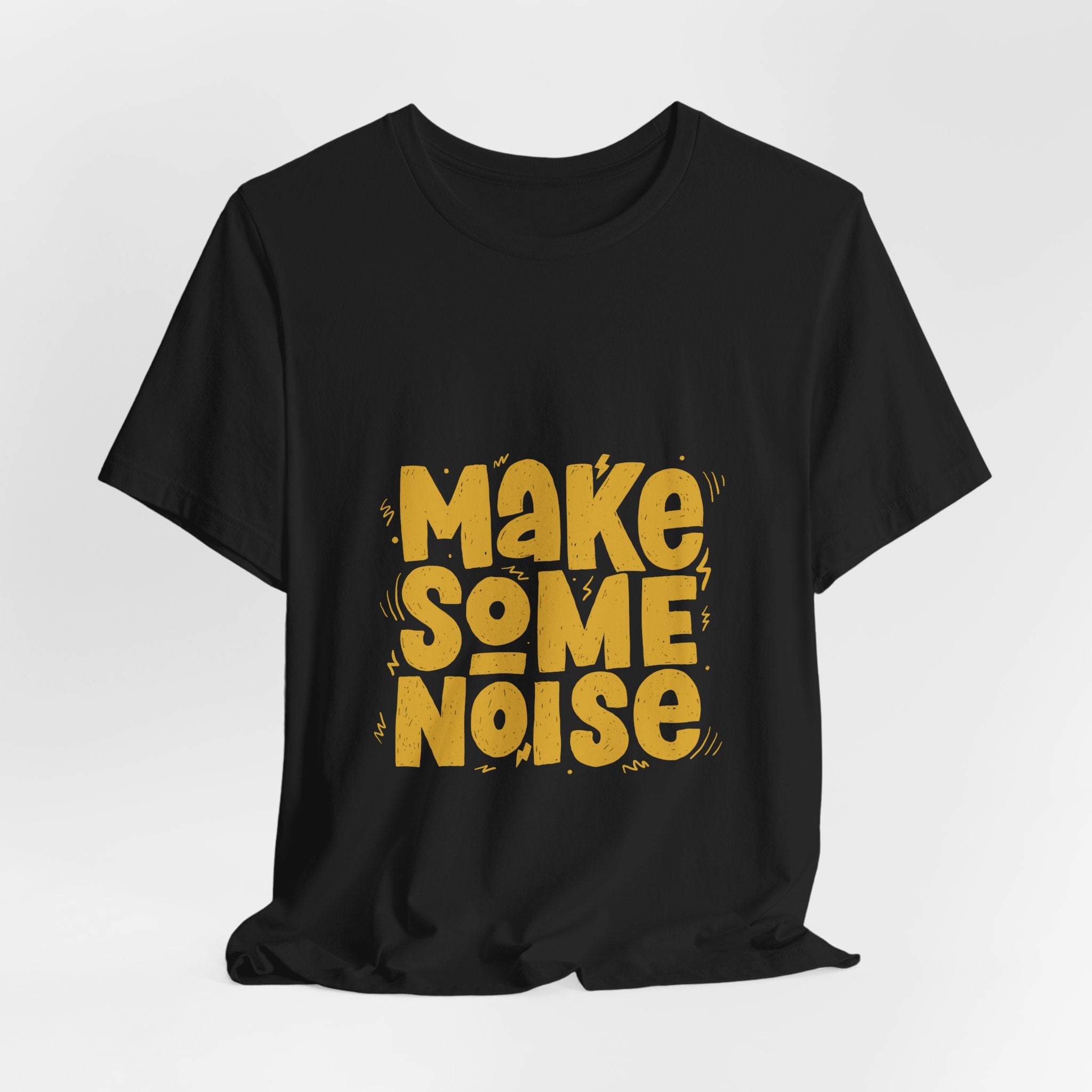 Make Some Noise T‑Shirt — Retro Bold Graphic Tee