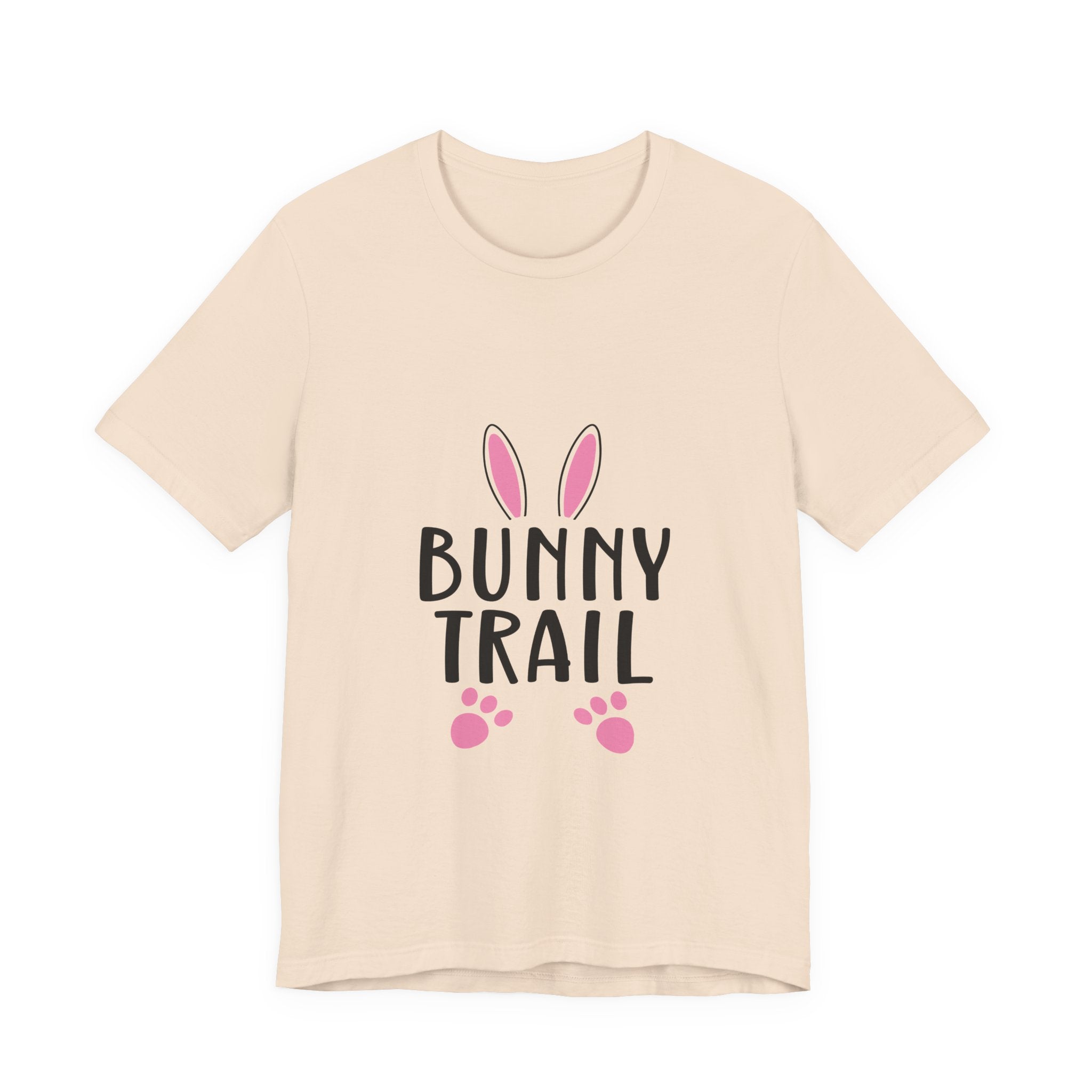 Bunny Trail T‑Shirt — Cute Easter Bunny Ears & Paws Tee