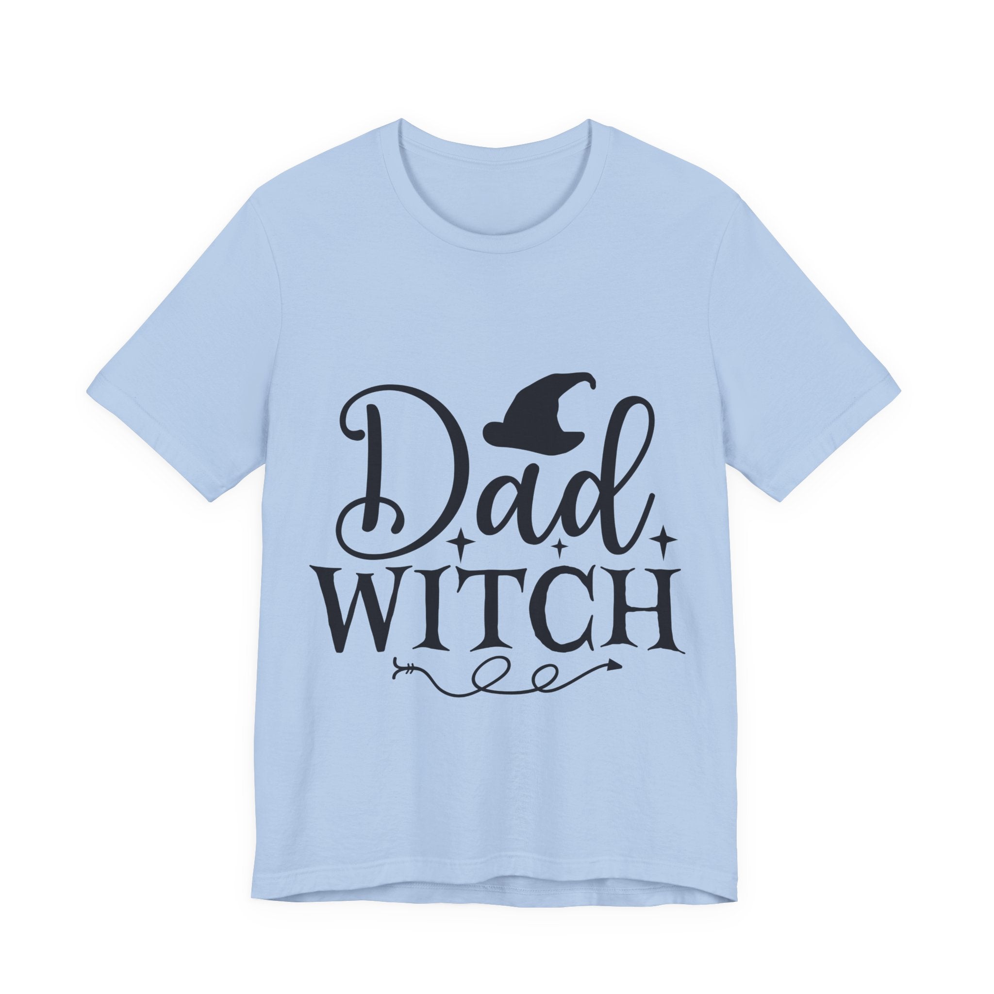 Dad Witch T-Shirt — Halloween Dad Shirt with Witch Hat Graphic