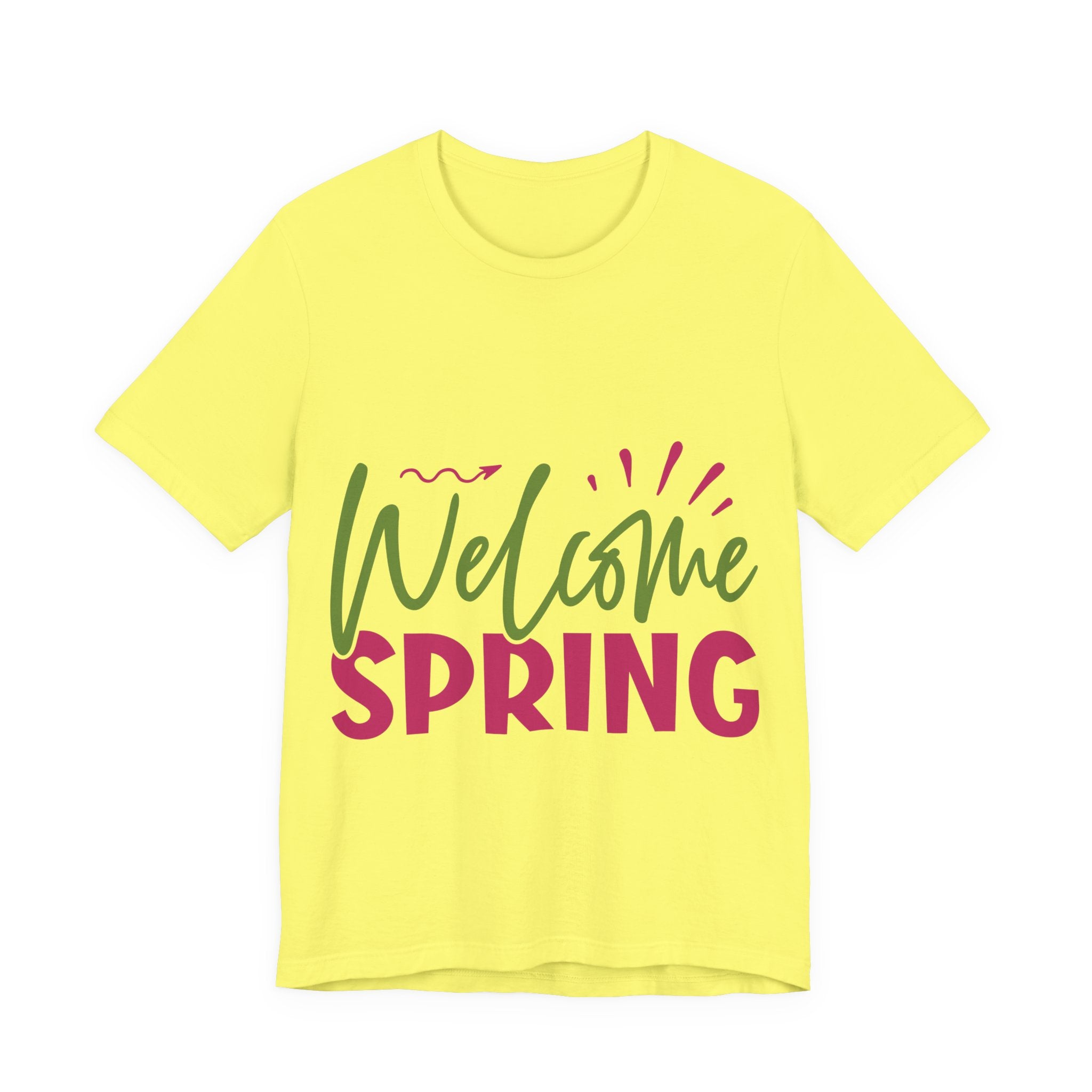 Welcome Spring T-Shirt - Floral Welcome Spring Tee for Women & Men