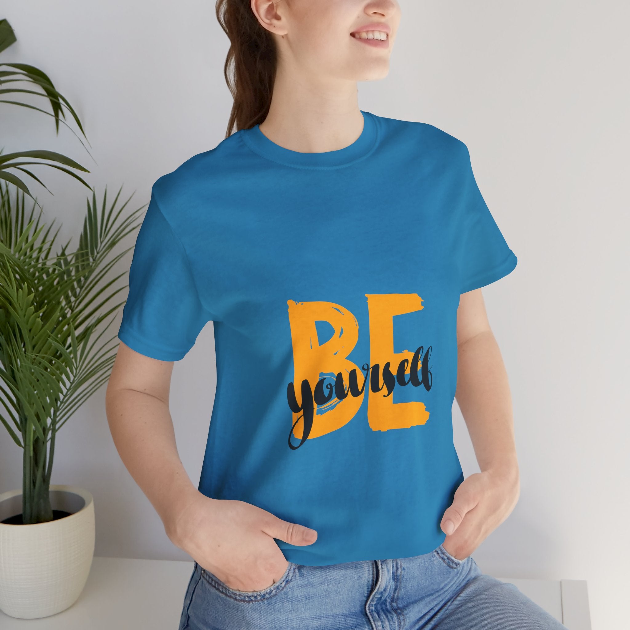 Be Yourself Graphic Tee - Inspirational Casual T-Shirt