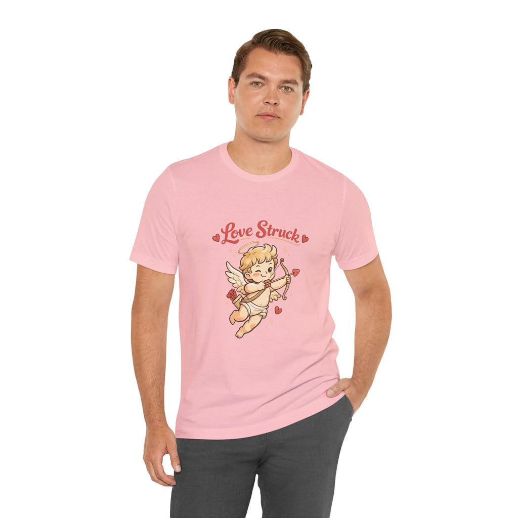 Cupid 'Love Struck' Tee — Cute Vintage Cupid Valentine T-Shirt