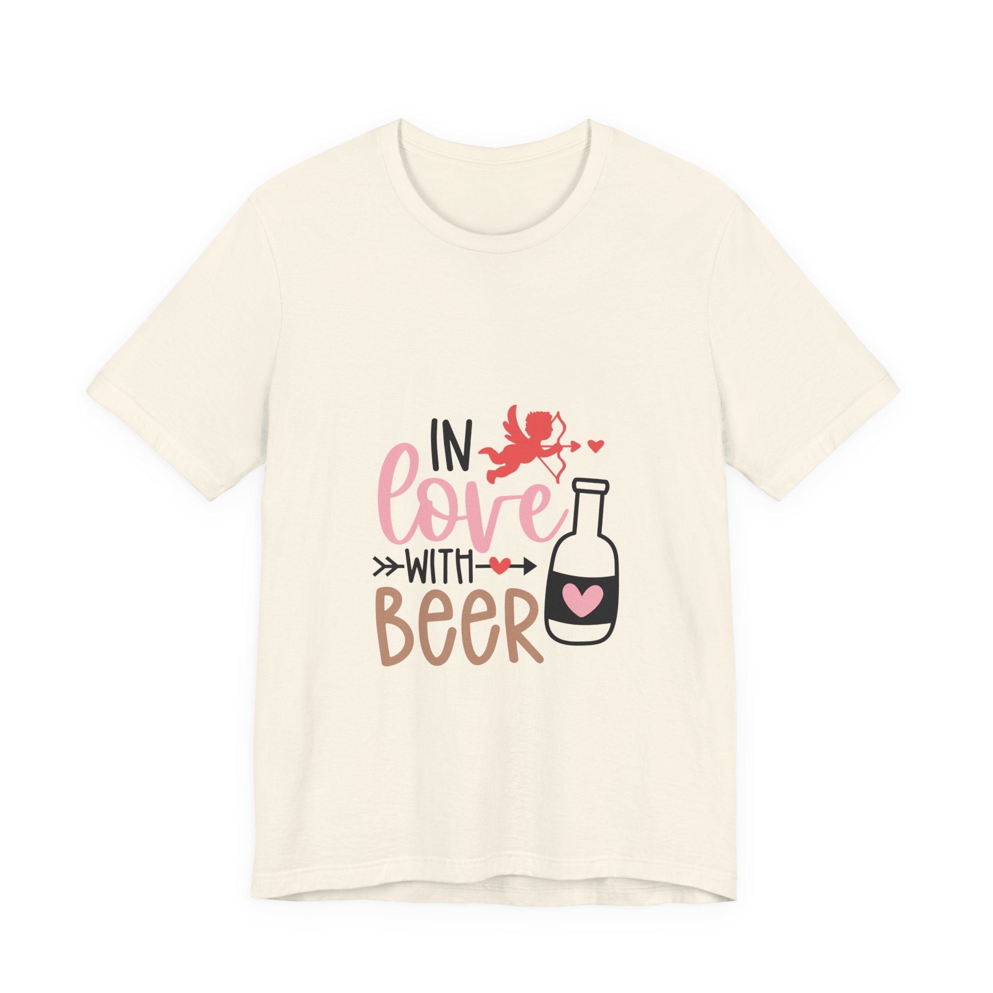 In Love With Beer T-Shirt — Funny Valentine’s Day Beer Tee