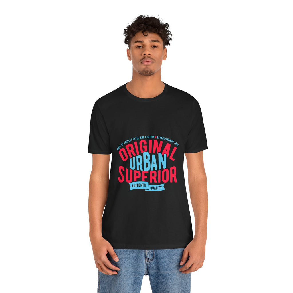 Original Urban Superior Graphic Tee — Authentic Quality Retro Streetwear