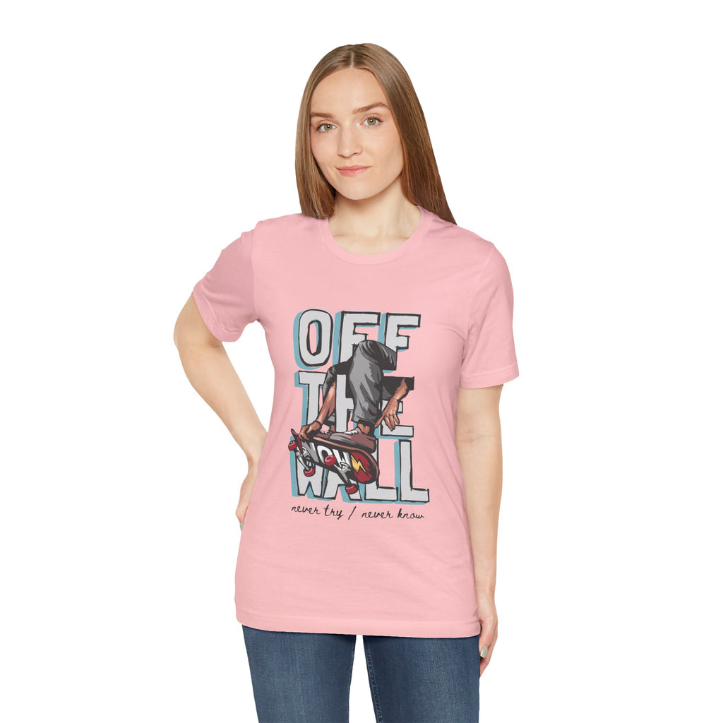 Off The Wall Skateboard T-Shirt — Retro Skate Graphic Tee