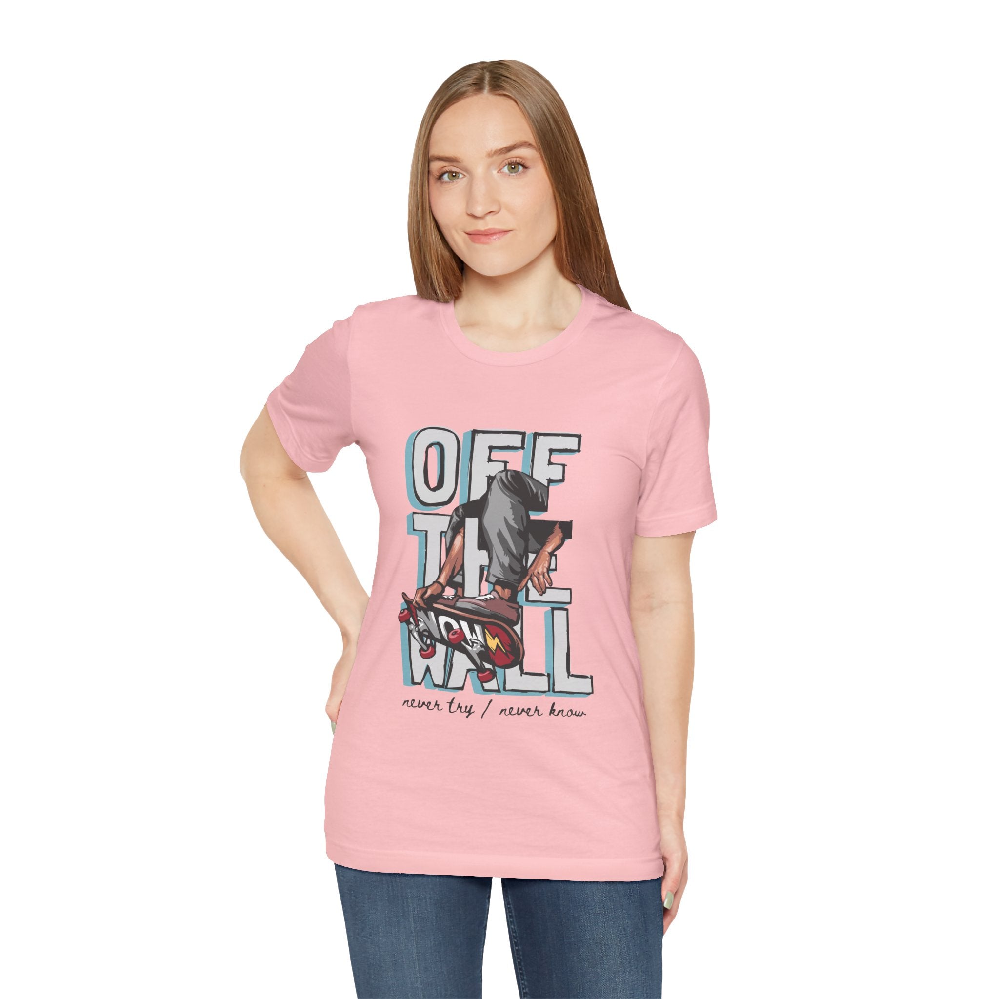 Off The Wall Skateboard T-Shirt — Retro Skate Graphic Tee