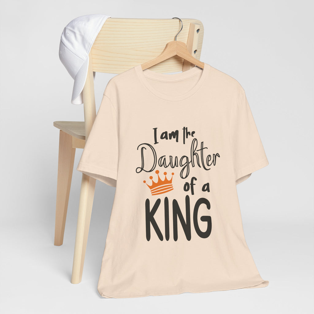 Daughter of a King T-Shirt — Faith-Based Crown Tee for Girls & Women