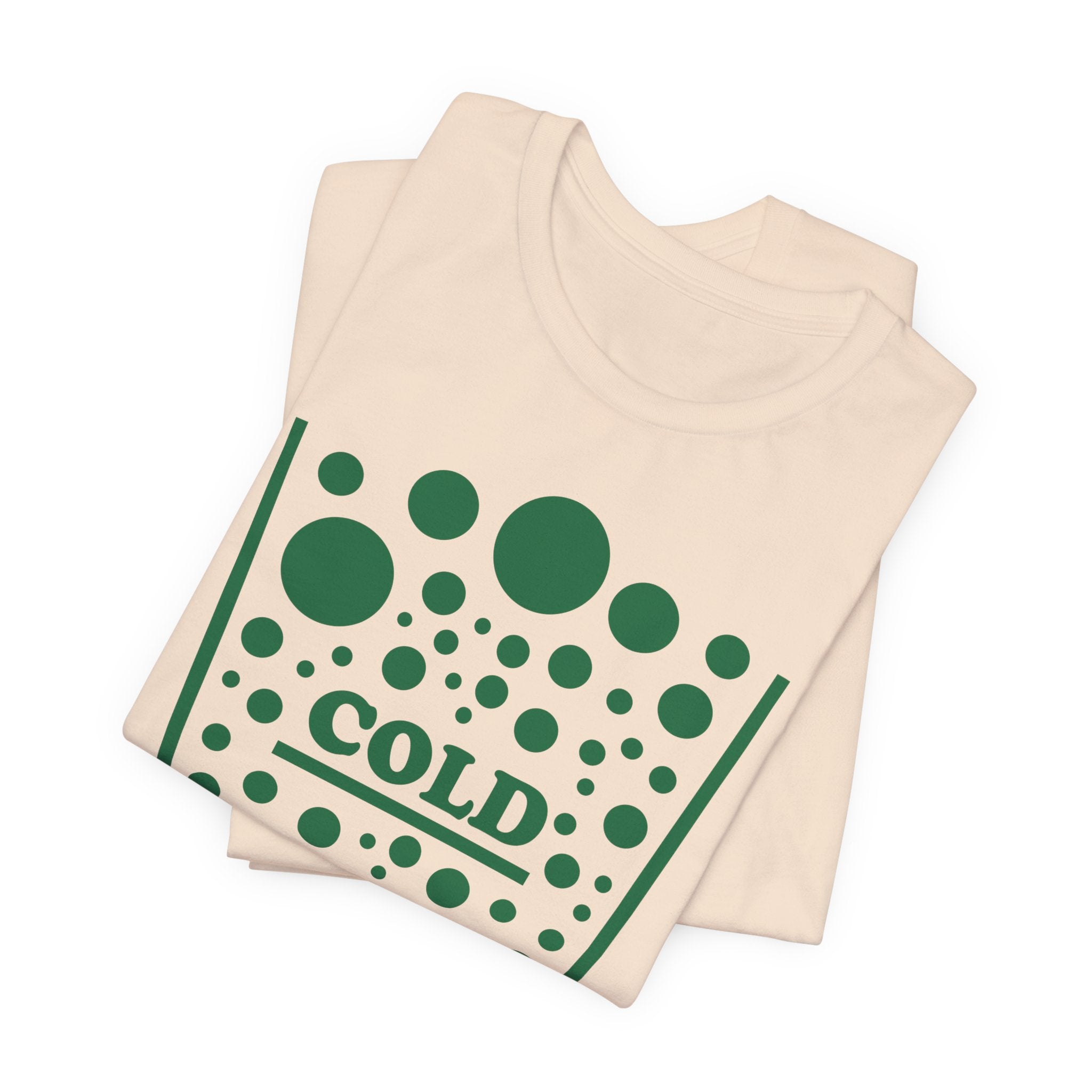 Cold Beer Glass T-Shirt – Retro Bubbly Beer Graphic Tee