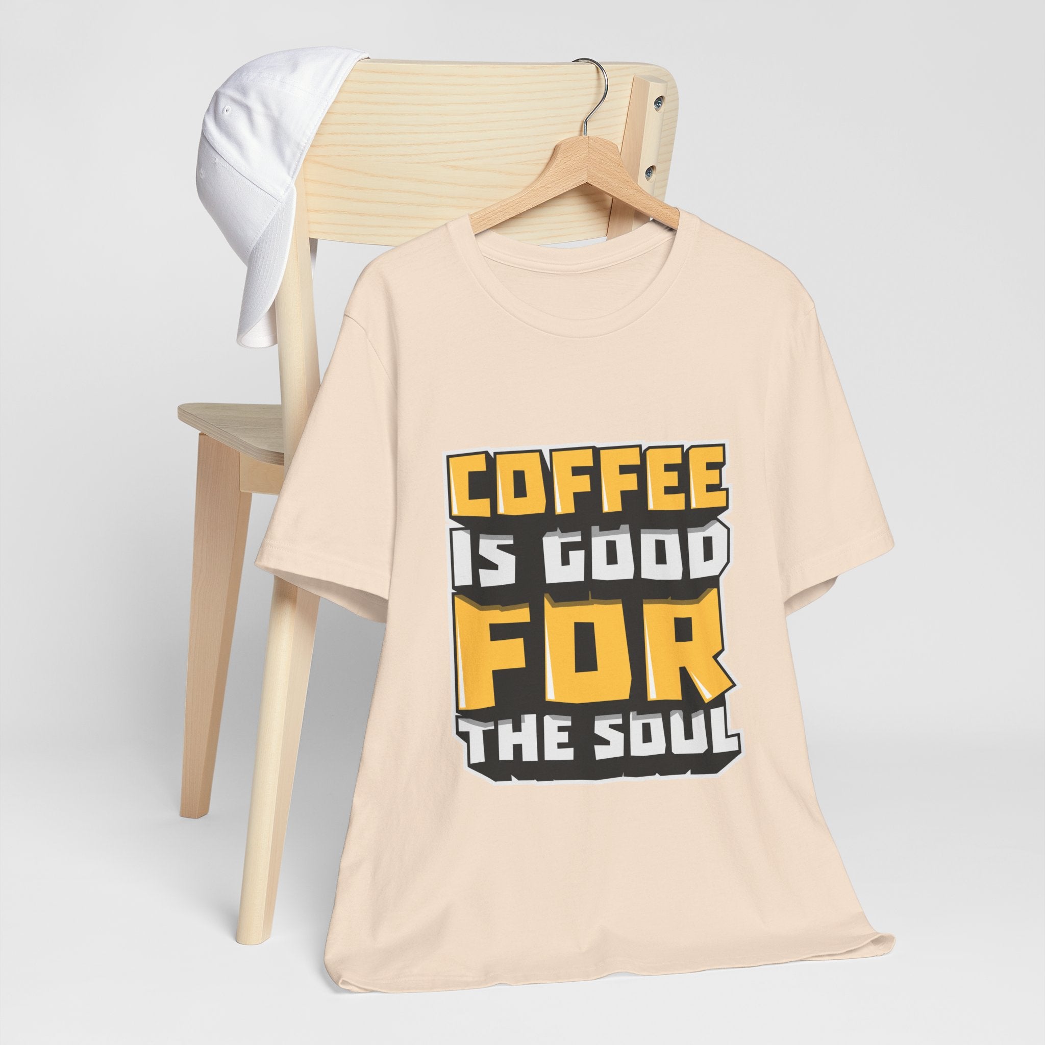 Coffee Is Good For The Soul T-Shirt — Funny Coffee Lover Tee