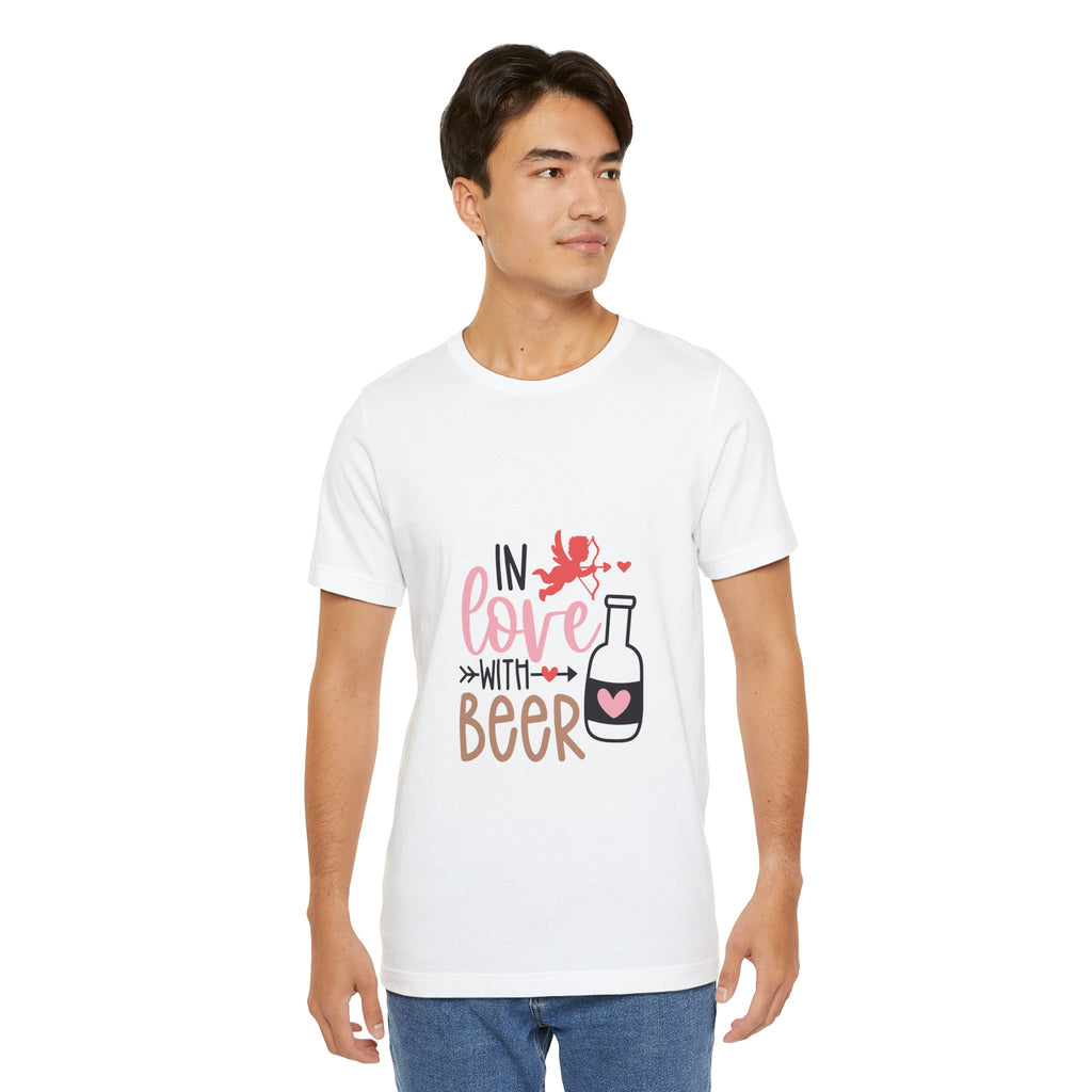 In Love With Beer T-Shirt — Funny Valentine’s Day Beer Tee