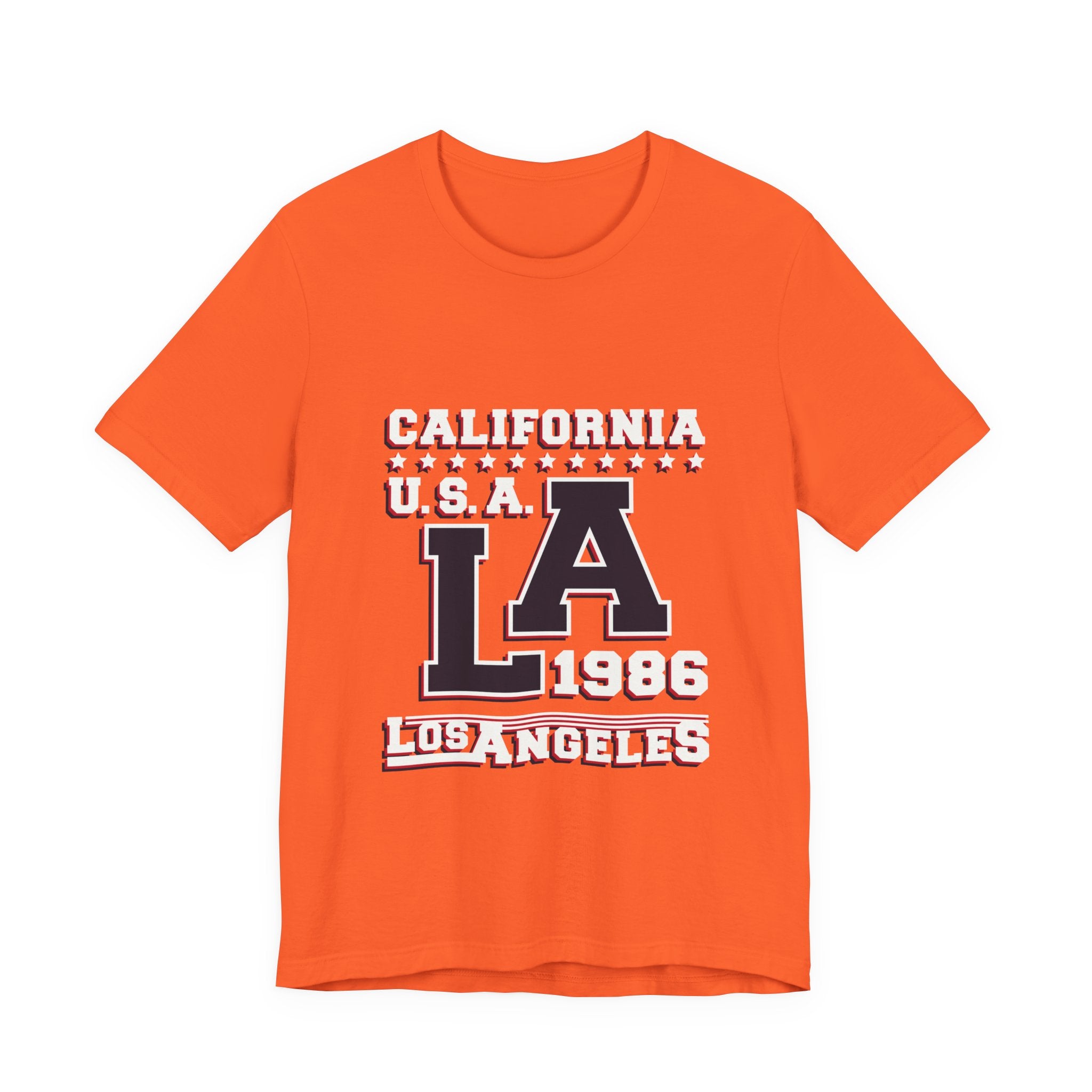 Los Angeles LA 1986 California USA Vintage College T-Shirt