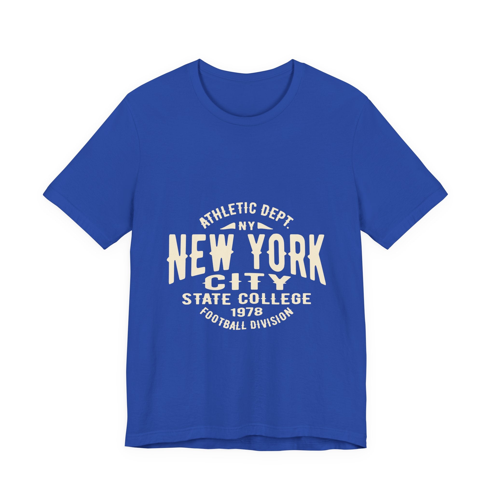 New York City State College Vintage Athletic Tee