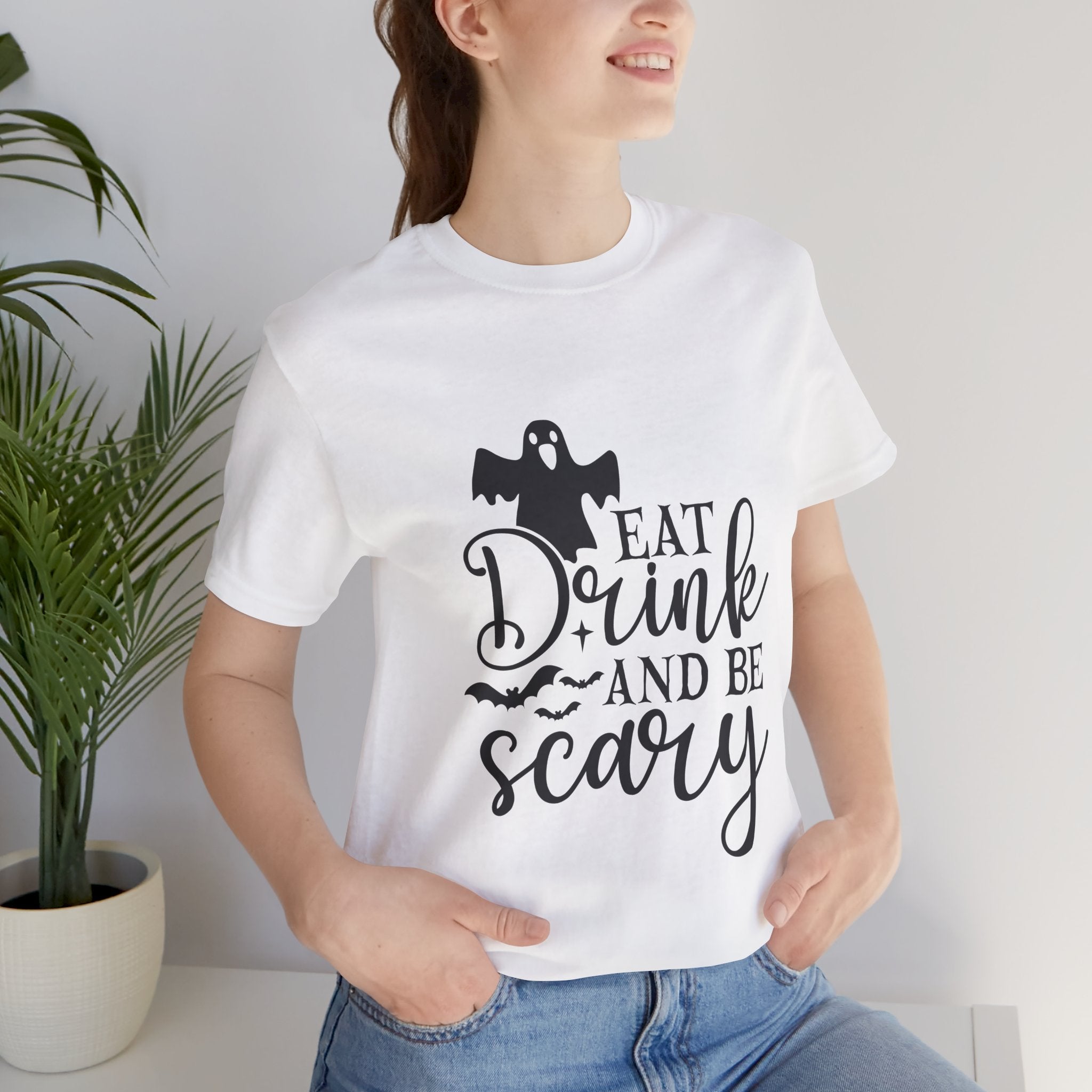Eat, Drink and Be Scary Halloween T-Shirt