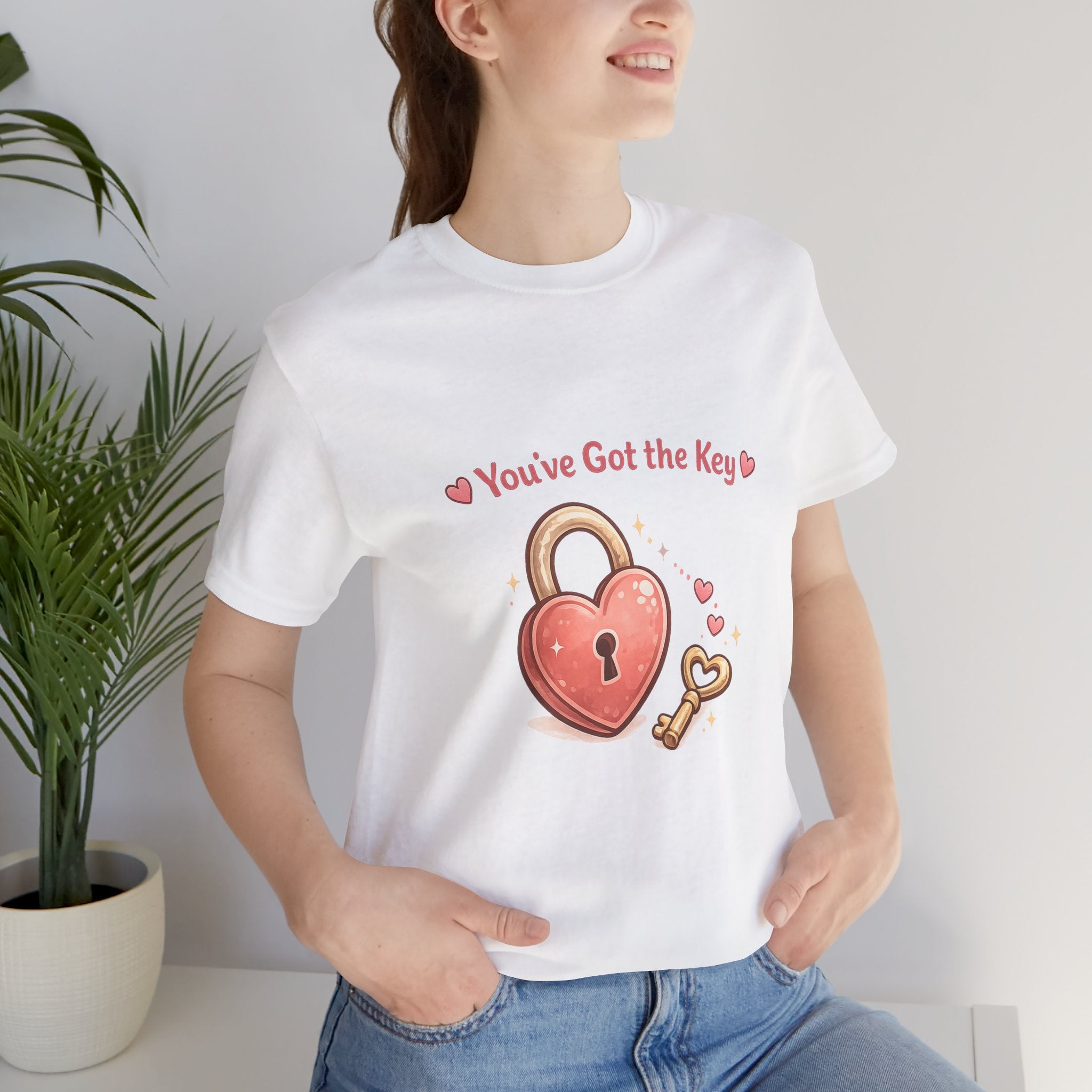 You've Got the Key Heart Lock T-Shirt